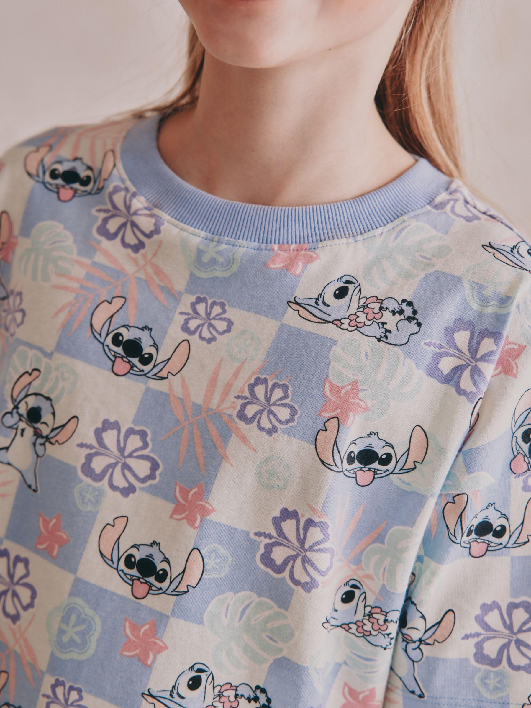 Next Pigiami Corti Stitch 2 pezzi bambina 176