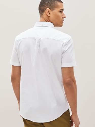 Next Oxford Camicia Uomo Maniche Corte in Cotone