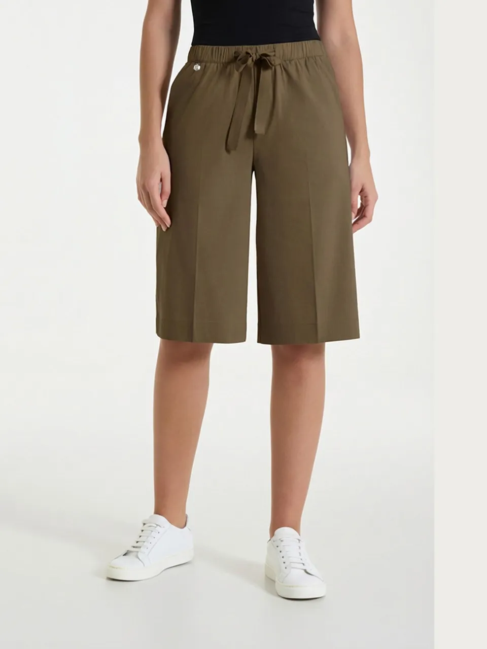 Ragno Super Fresh Bermuda Donna Dark Olive Cotone