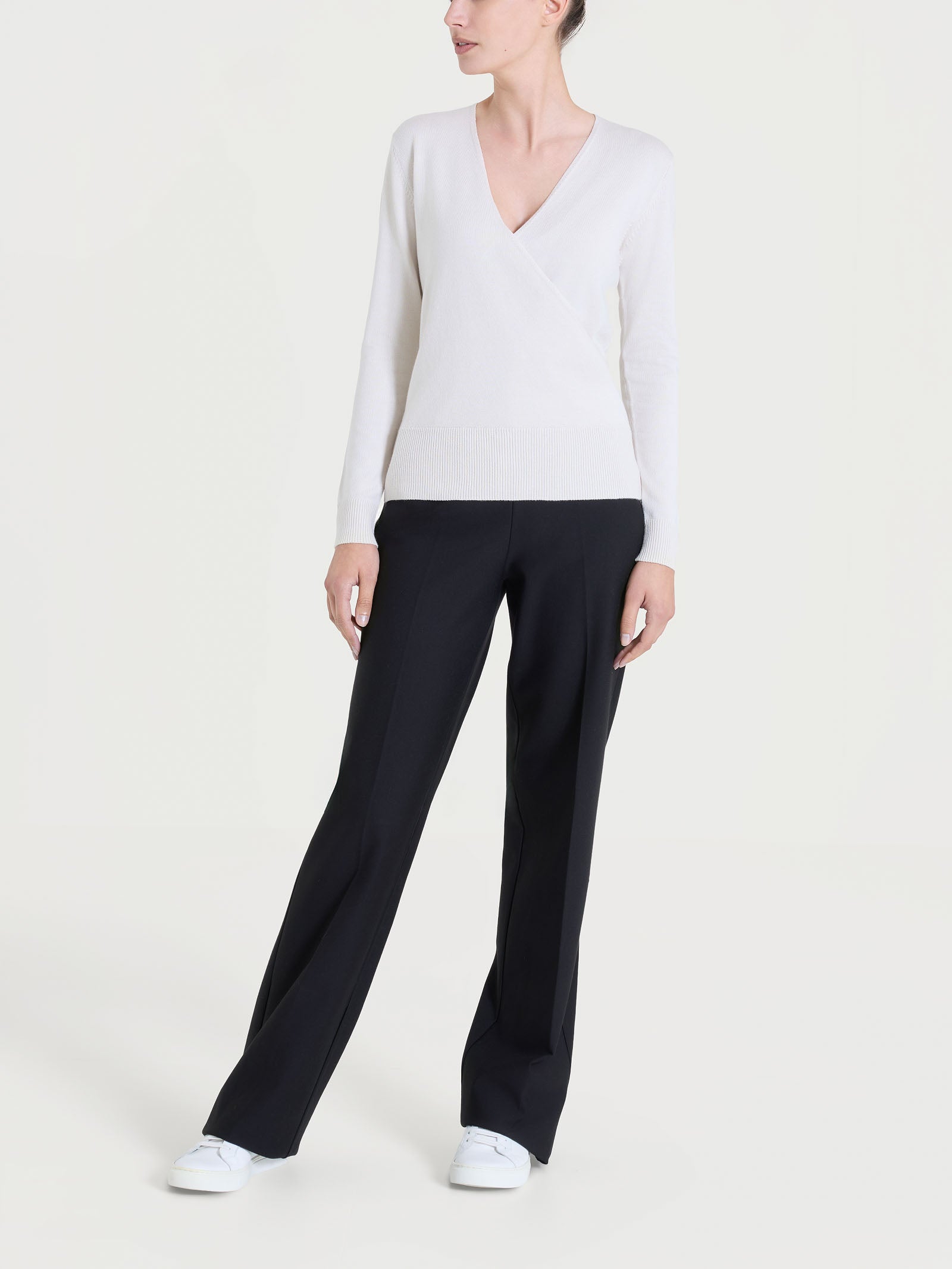 Ragno Four Seasons maglia portafoglio donna Avorio
