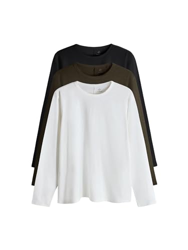 Geo Next The Set T-shirt maniche lunghe basic da 3