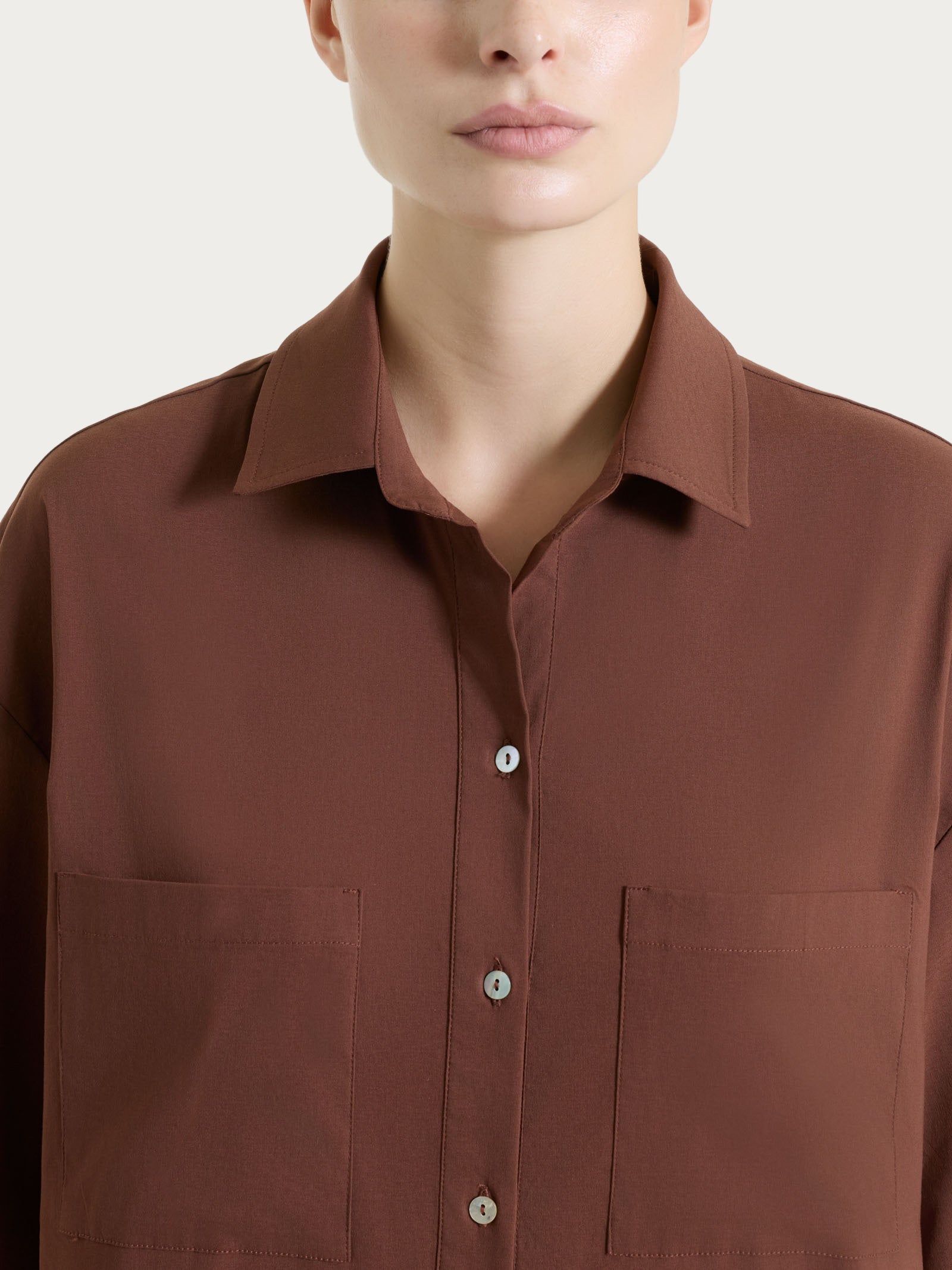 Ragno Super Fresh camicia corta Cappuccino