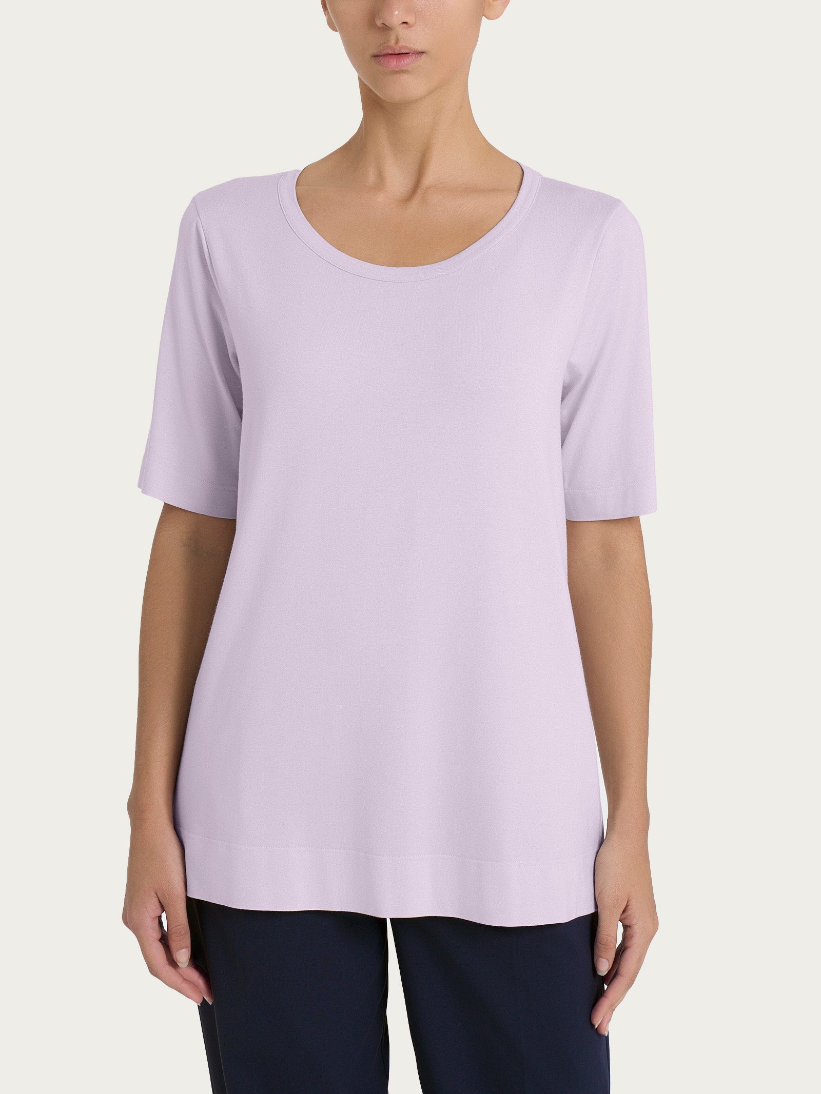 Ragno Viscosa Summer maglietta girocollo manica corta Thistle