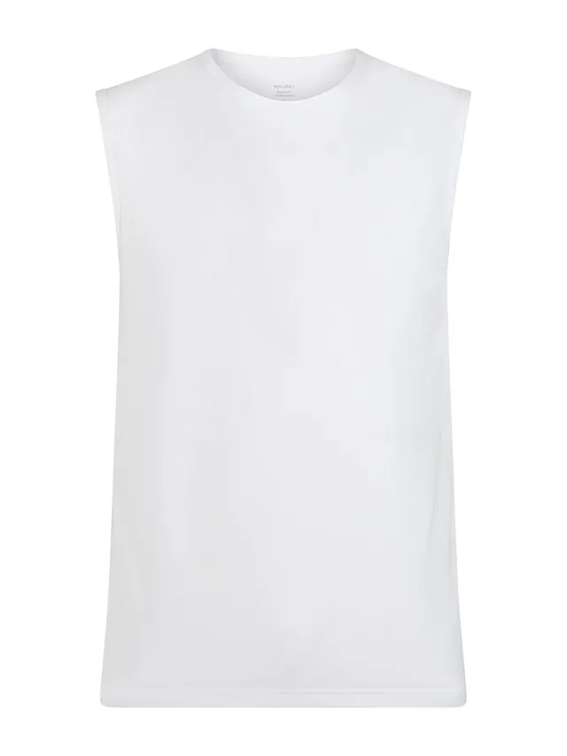 Ragno Dynamic canottiera girocollo uomo cotone bipack bianchi
