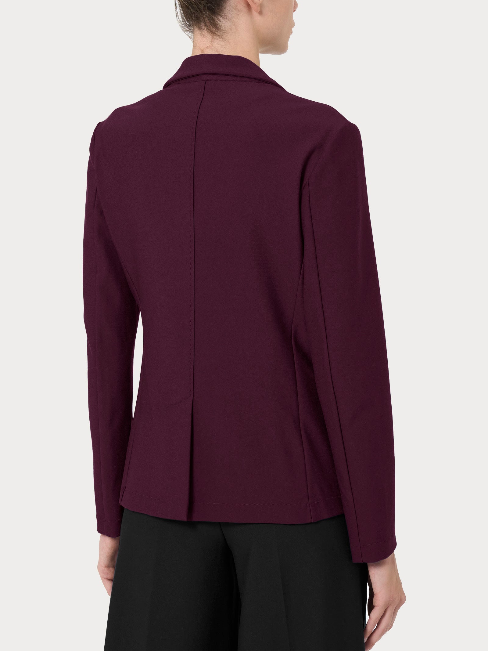 Ragno Compact blazer due bottoni donna regular viola fig