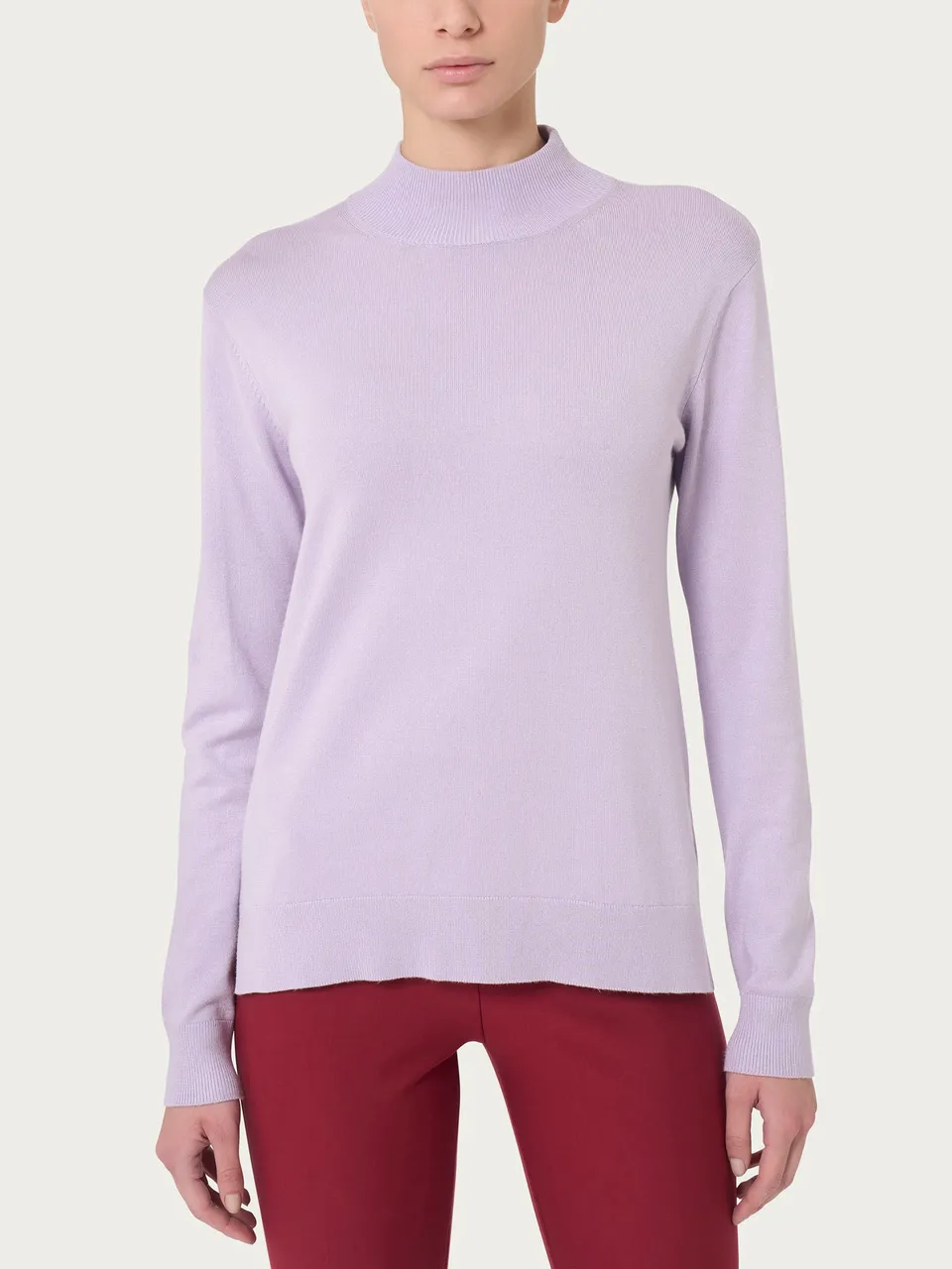 Ragno Four Seasons Lupetto maglia Orchid Petal misto viscosa
