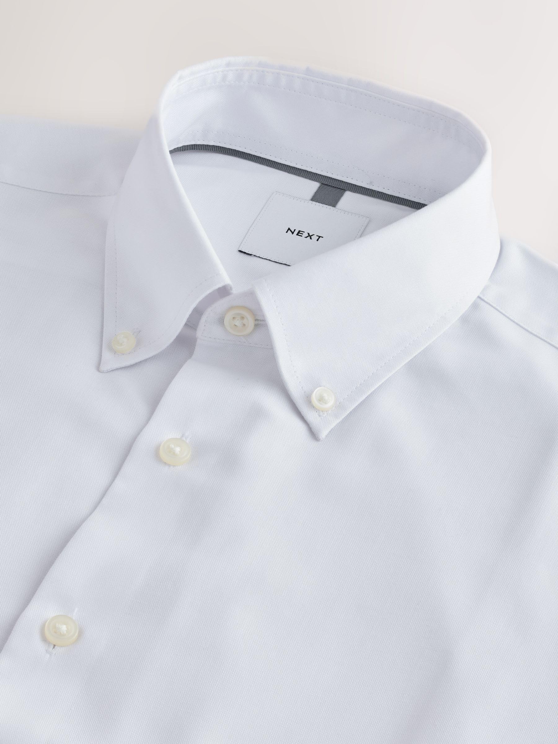 Next camicie uomo maniche lunghe bianco verde 2 pz