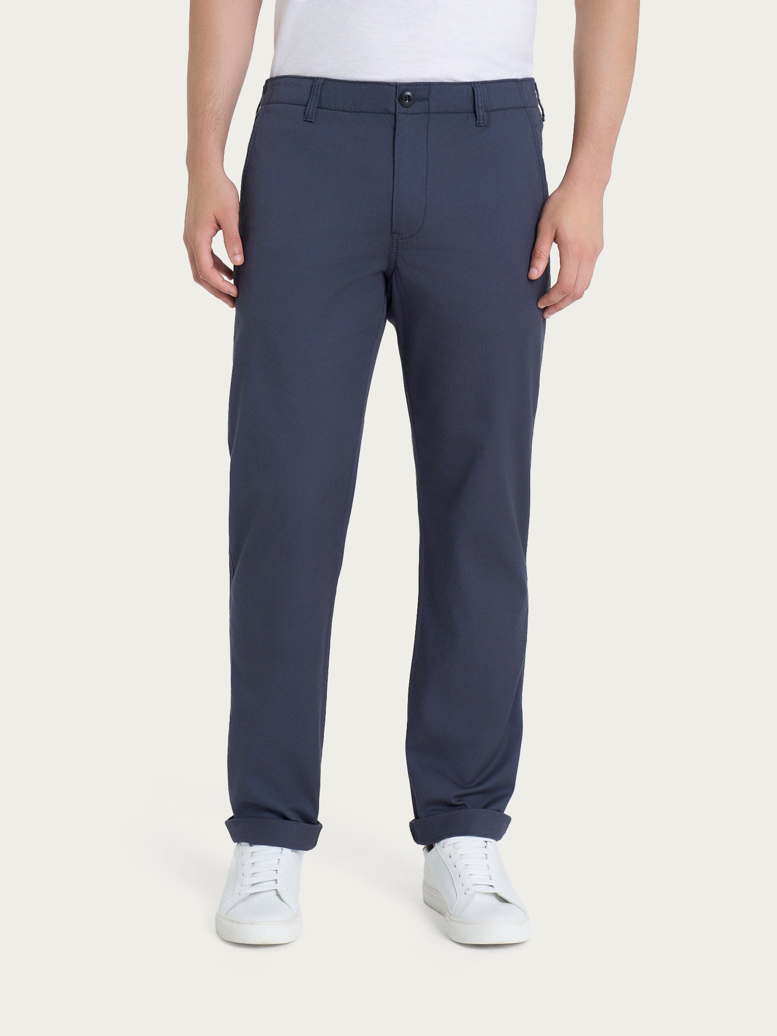 Ragno Compact pantalone The Chino India Ink cotone elasticizzato