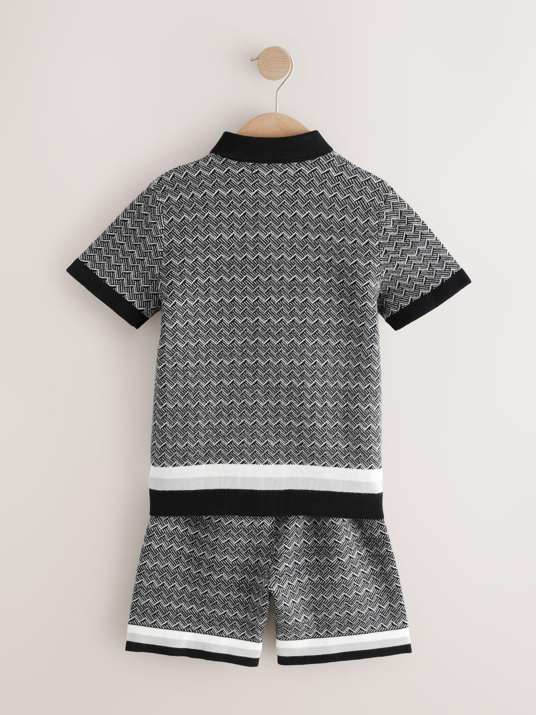 Next Completo Bambino Polo Shorts Maglia 128