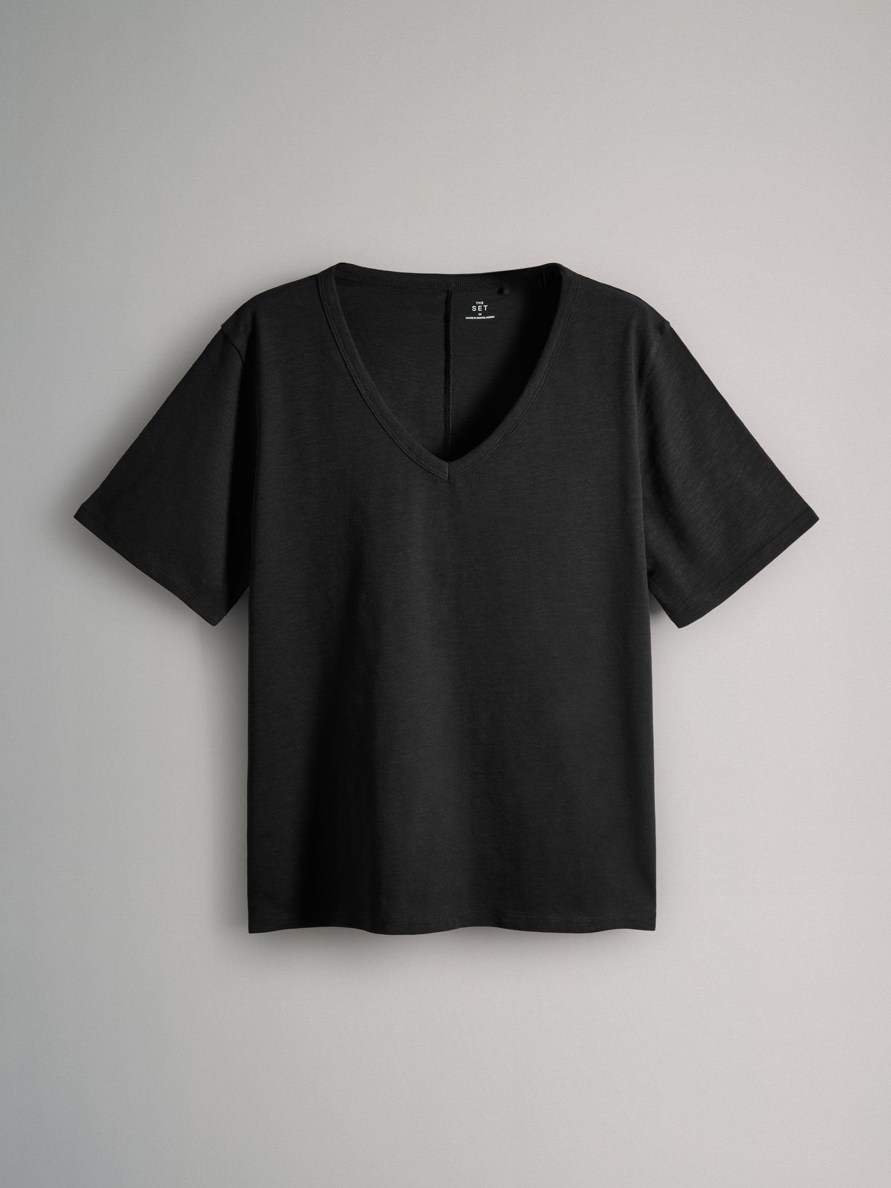 Next The Set T-Shirt Scollo a V 3 Pezzi Mélange