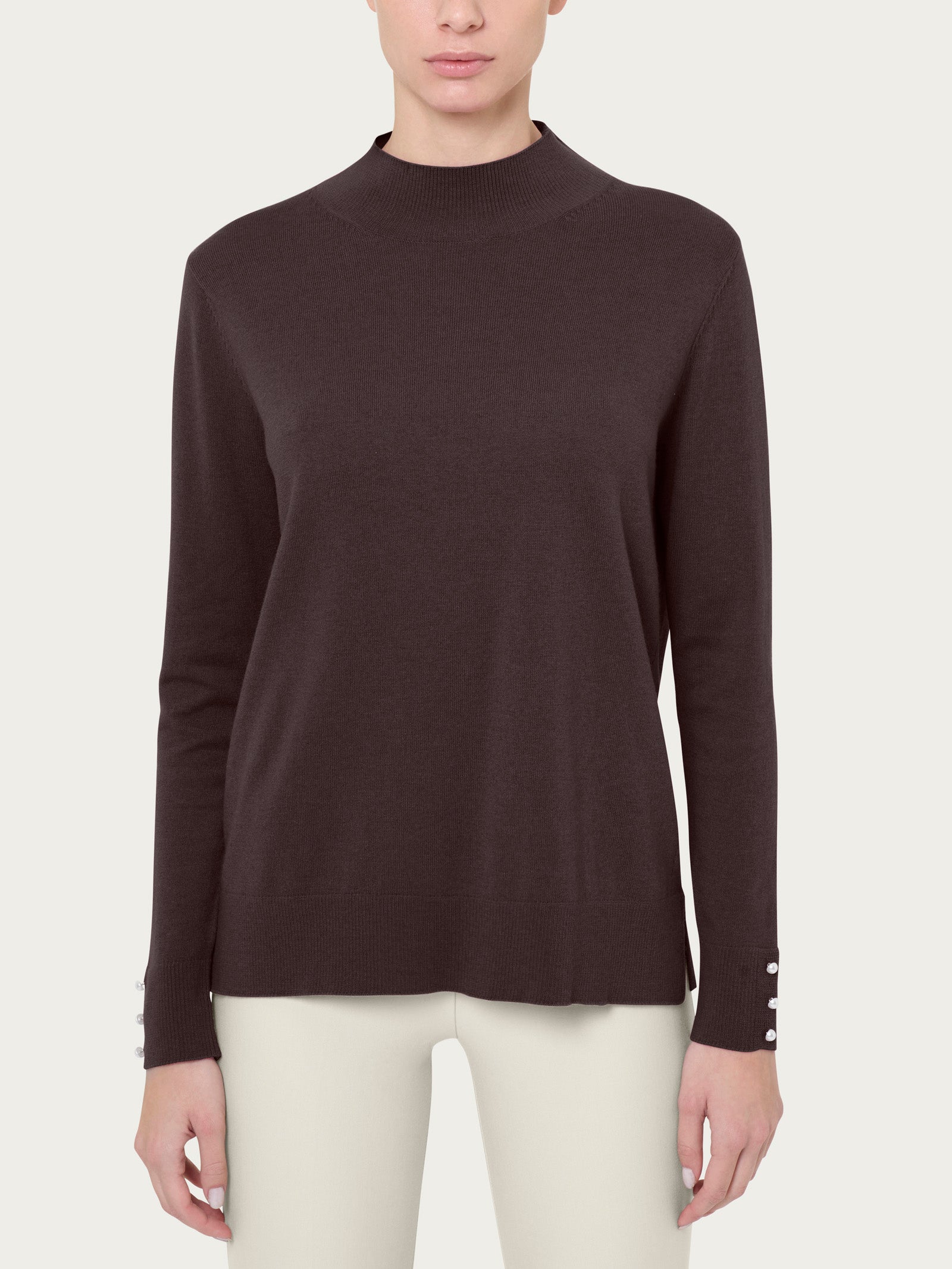 Ragno Merino Soft lupetto Chocolate lana