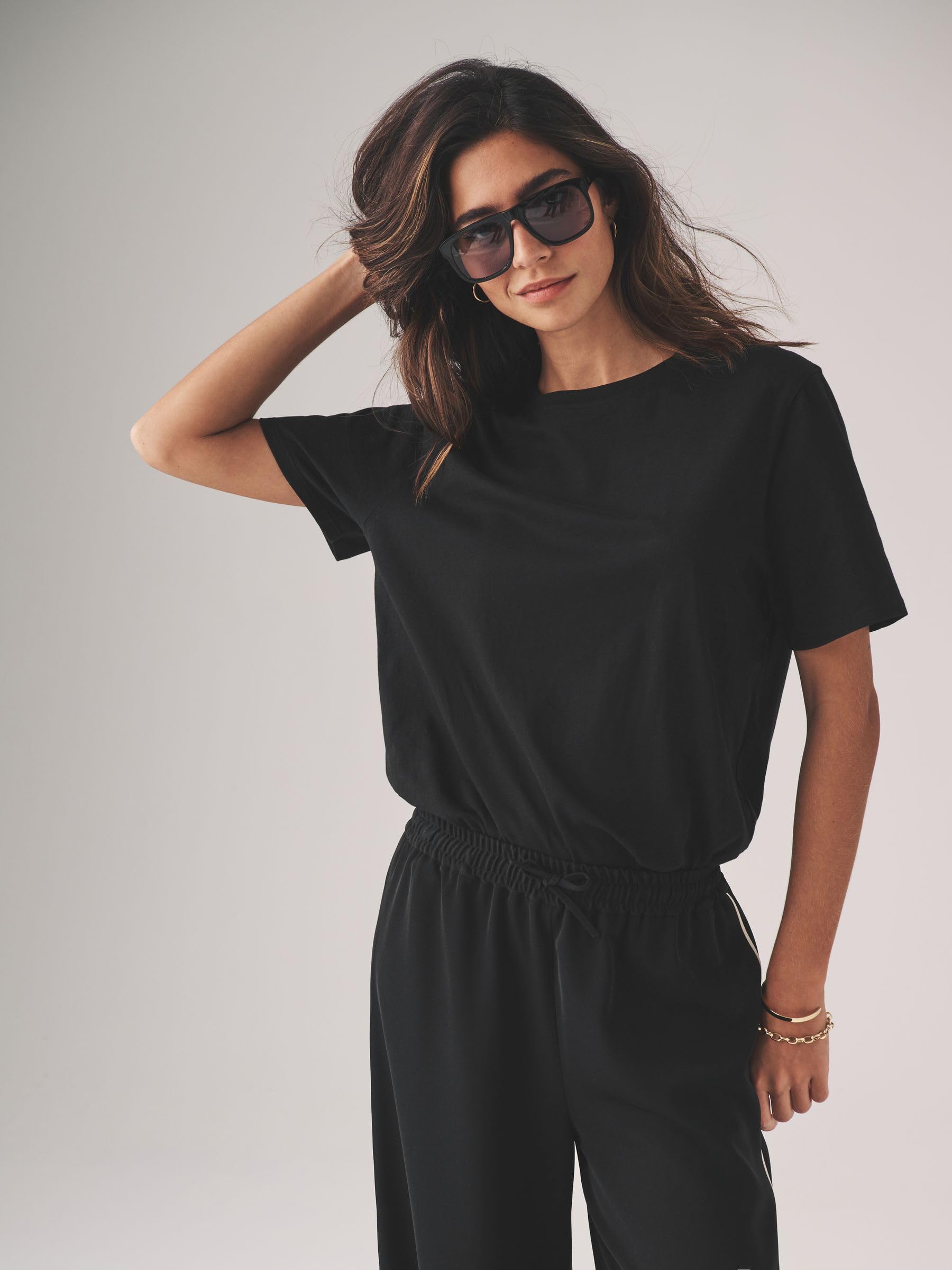 The Set T-Shirt Donna 5 Pezzi vestibilità comoda