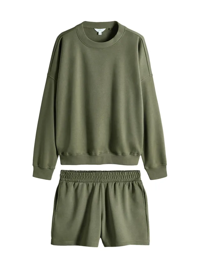 Geo Next The Set completo felpa comoda shorts uso quotidiano