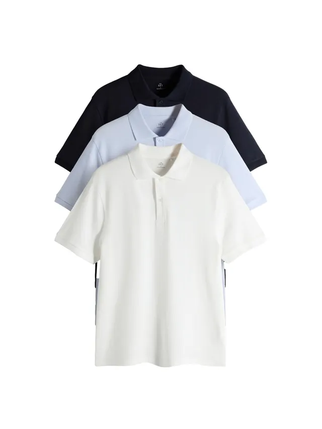 Geo Next The Set polo uomo cotone piqué 3 pezzi
