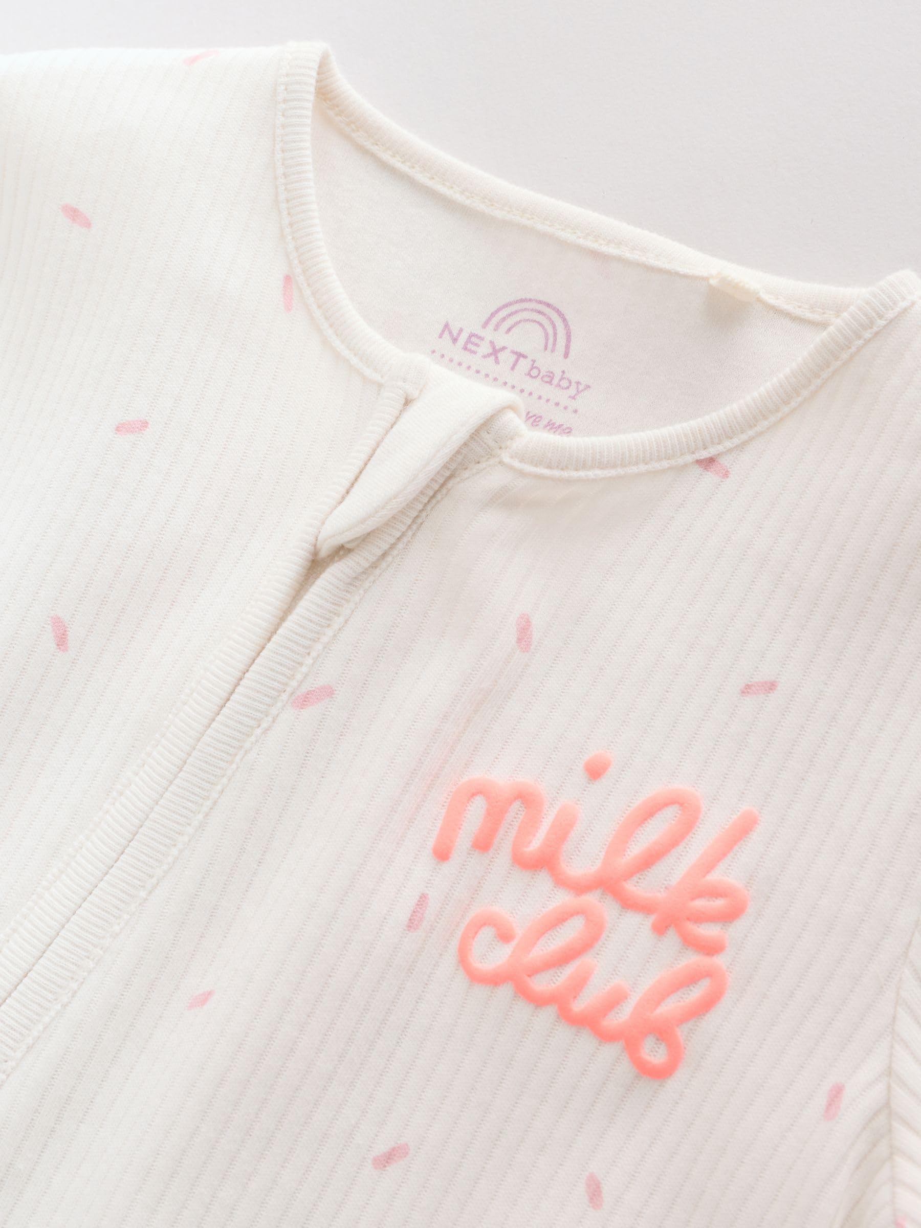 Next tutine neonata con zip confezione 3pz 2-3 anni