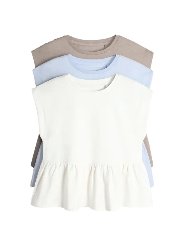 Next The Set top jersey maniche corte 3 pezzi bambina