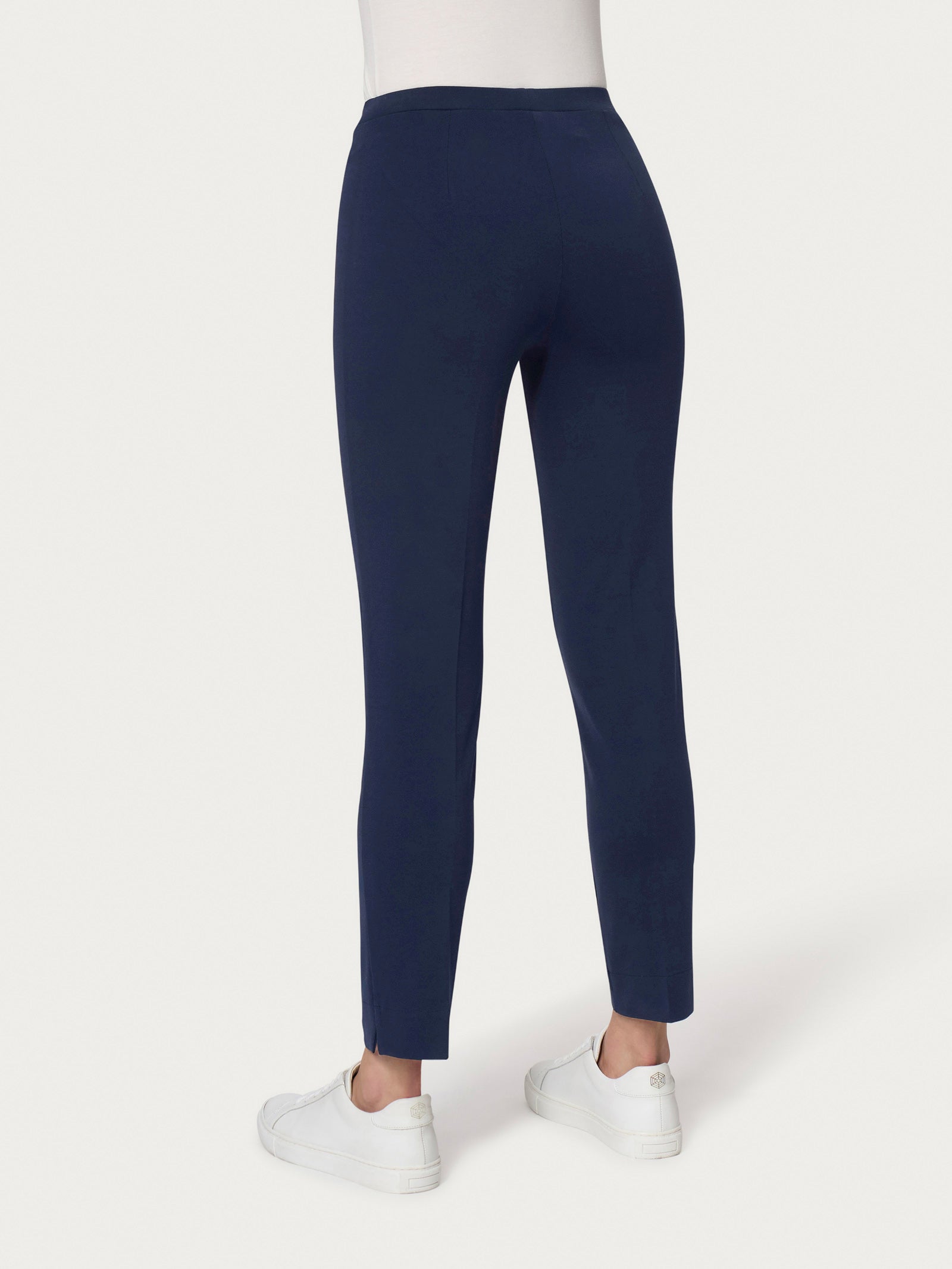 Ragno Compact Light pantalone sigaretta donna Bleu