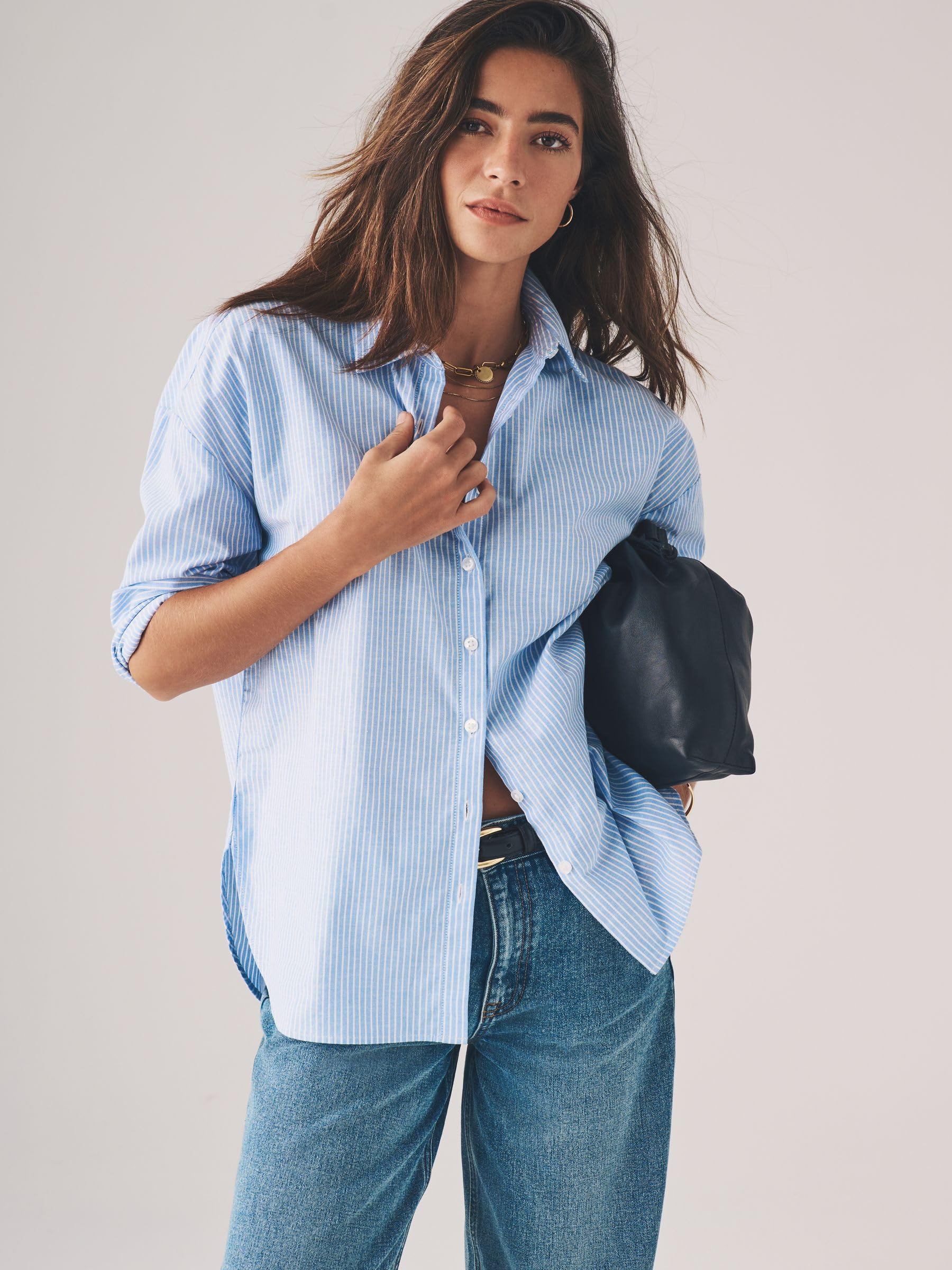 Next The Set camicia oxford donna 2 pezzi