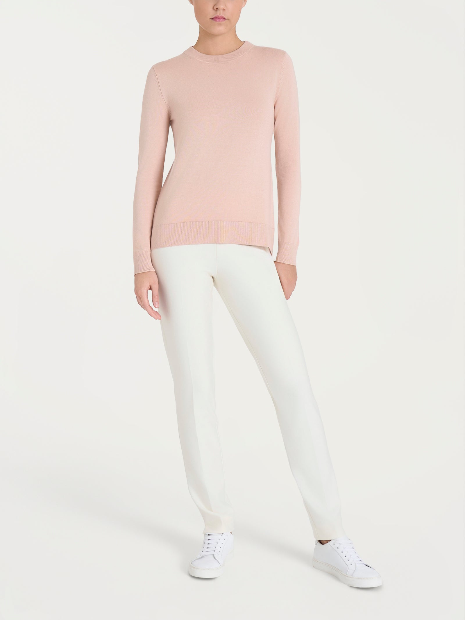 Ragno Four Seasons Maglia Girocollo Winter Basic Cameo Rose Regular