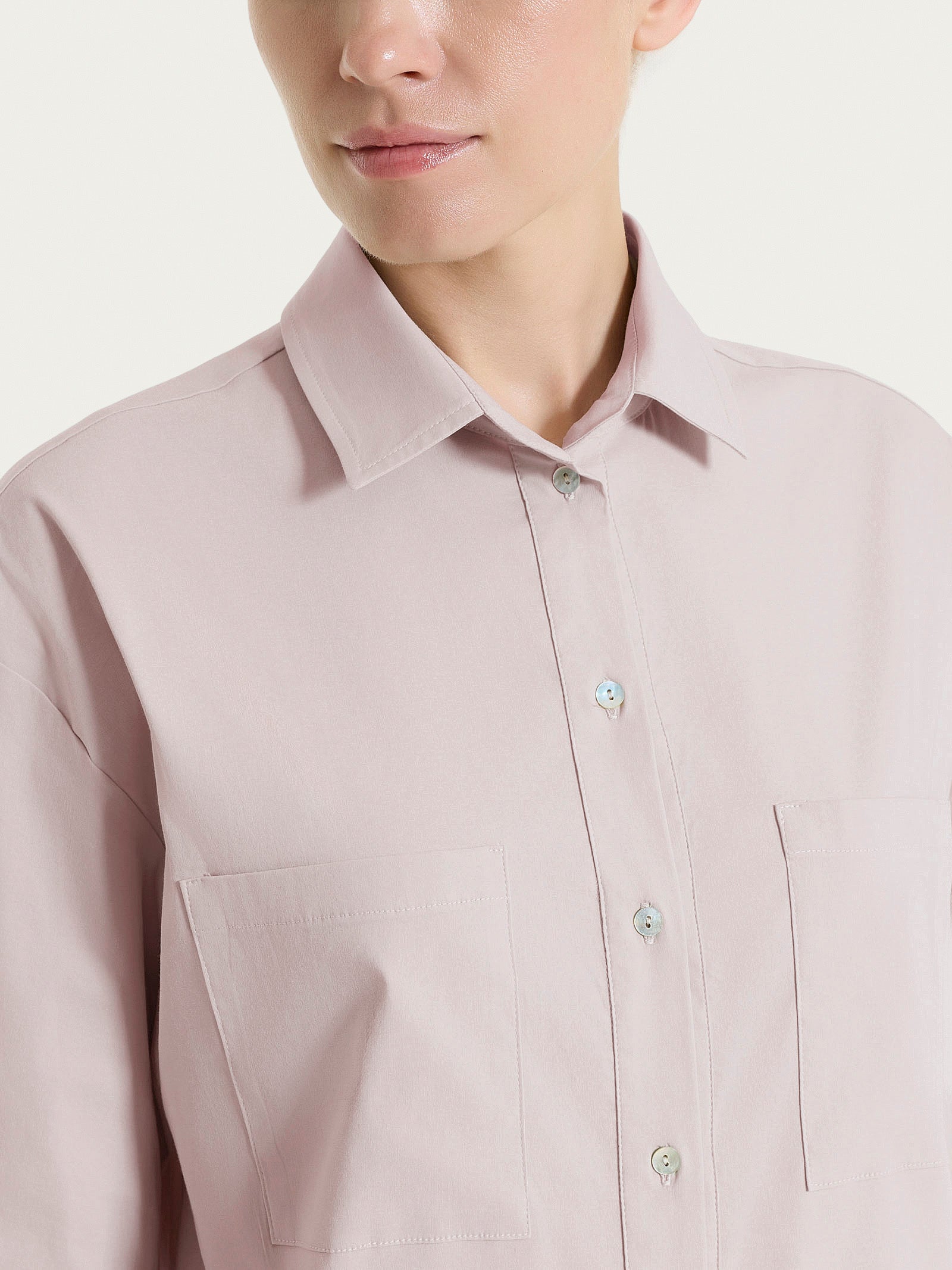 Ragno Super Fresh Sphinx camicia manica corta rosa tasche