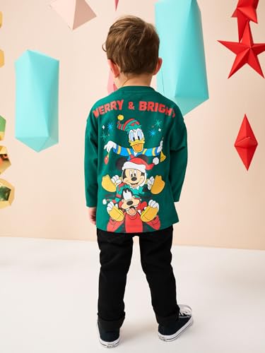 Next Topolino maglietta bambino maniche lunghe 9-12 mesi cotone