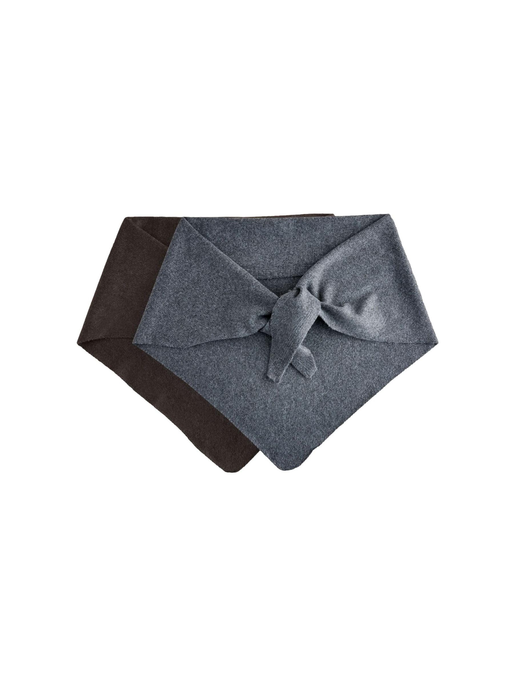 Geo Next The Set 2 sciarpe triangolari donna maglia