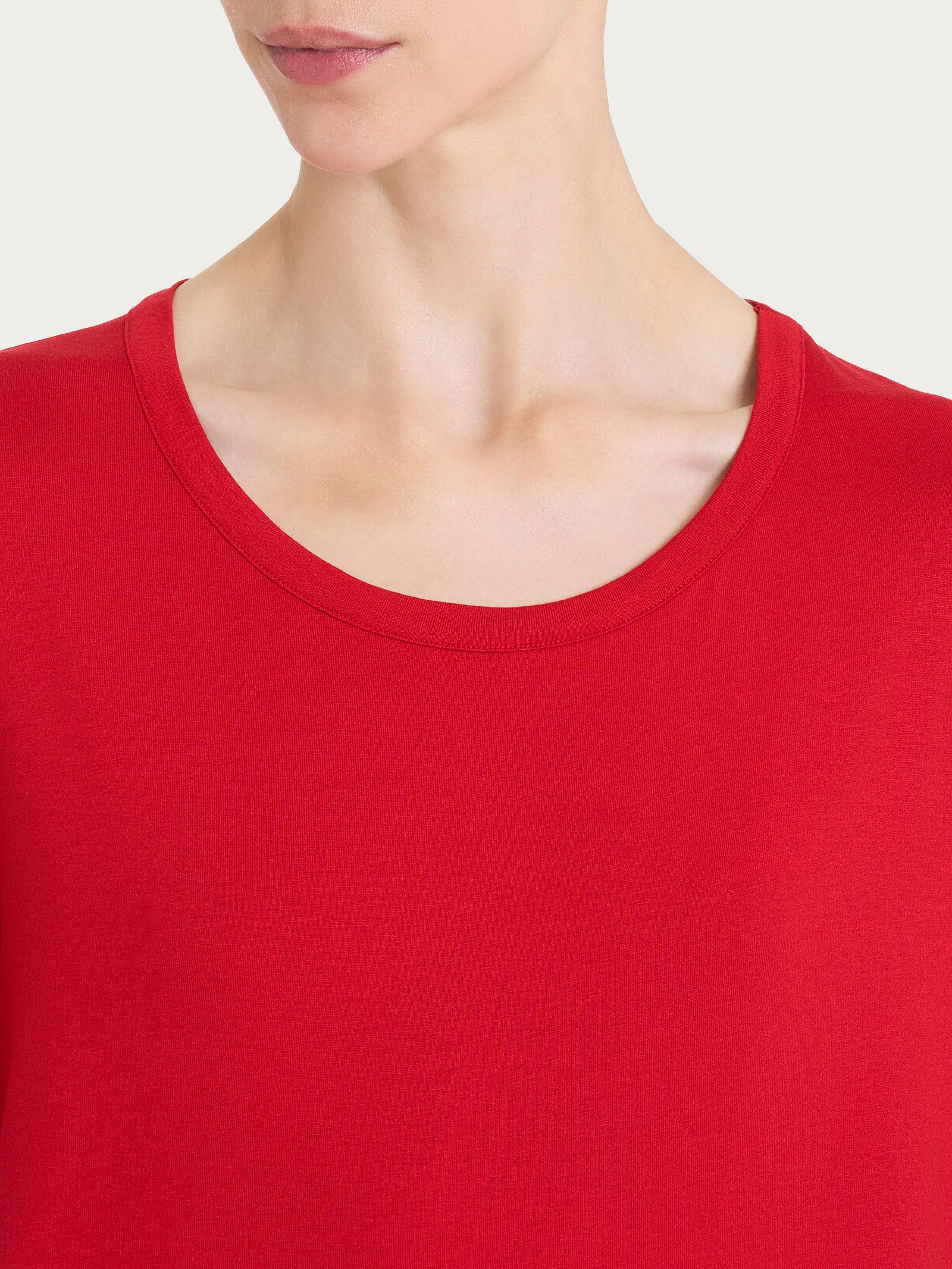 Ragno Viscosa Summer t-shirt manica corta Salsa