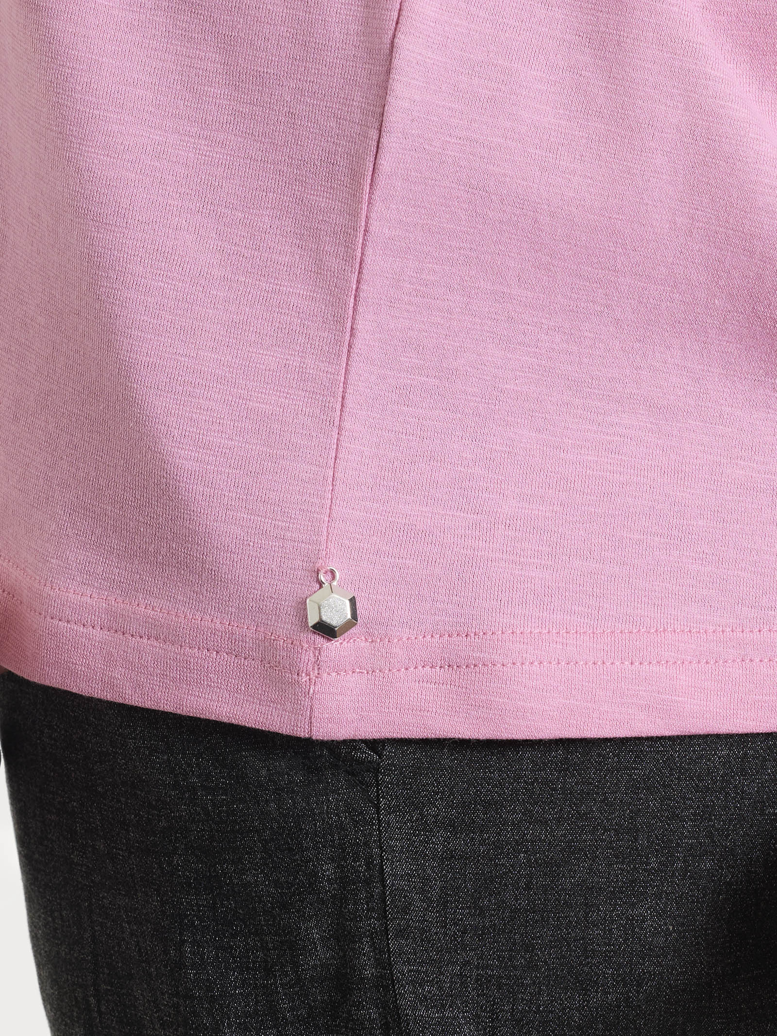 Ragno Puro Cotone t-shirt manica over jersey rosa