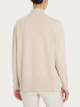 Ragno Four Seasons cardigan donna Champignon caldo morbido