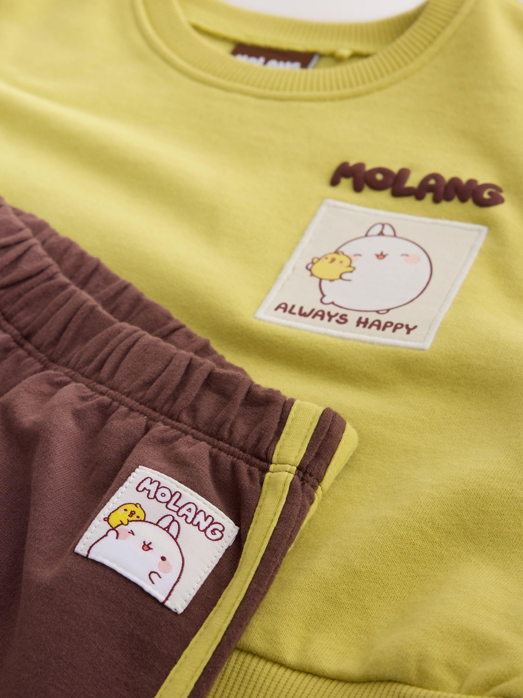 Next Molang tuta bambina felpa e leggings 12-18 mesi