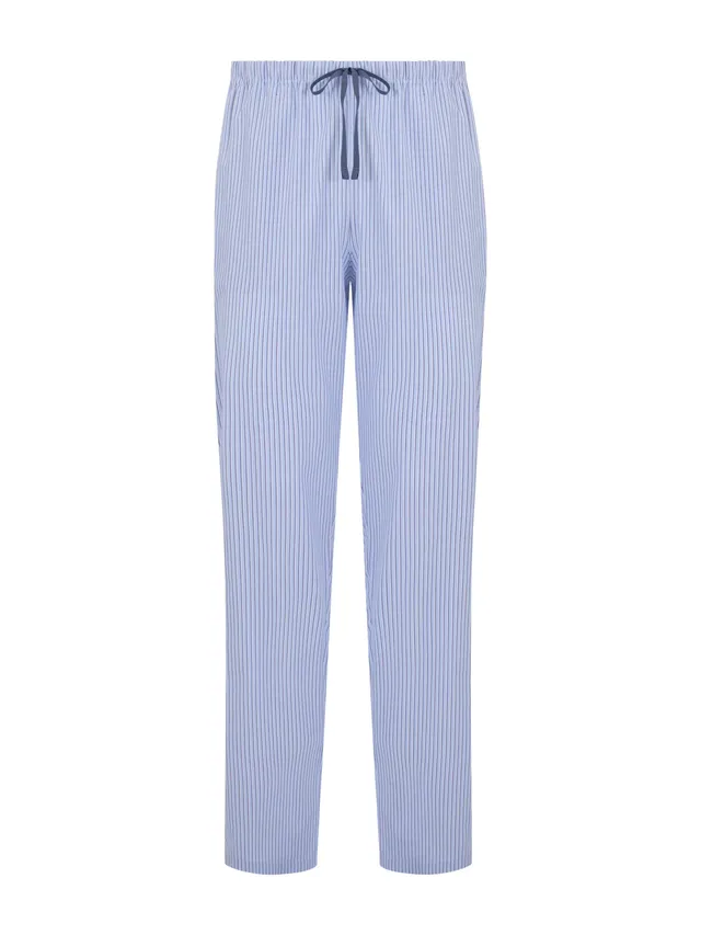 Ragno Navetta Pantalone lungo pigiama uomo Skipper Blue cotone