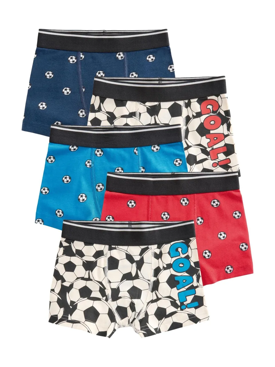 Next boxer ragazzo aderenti fantasia 5 pezzi