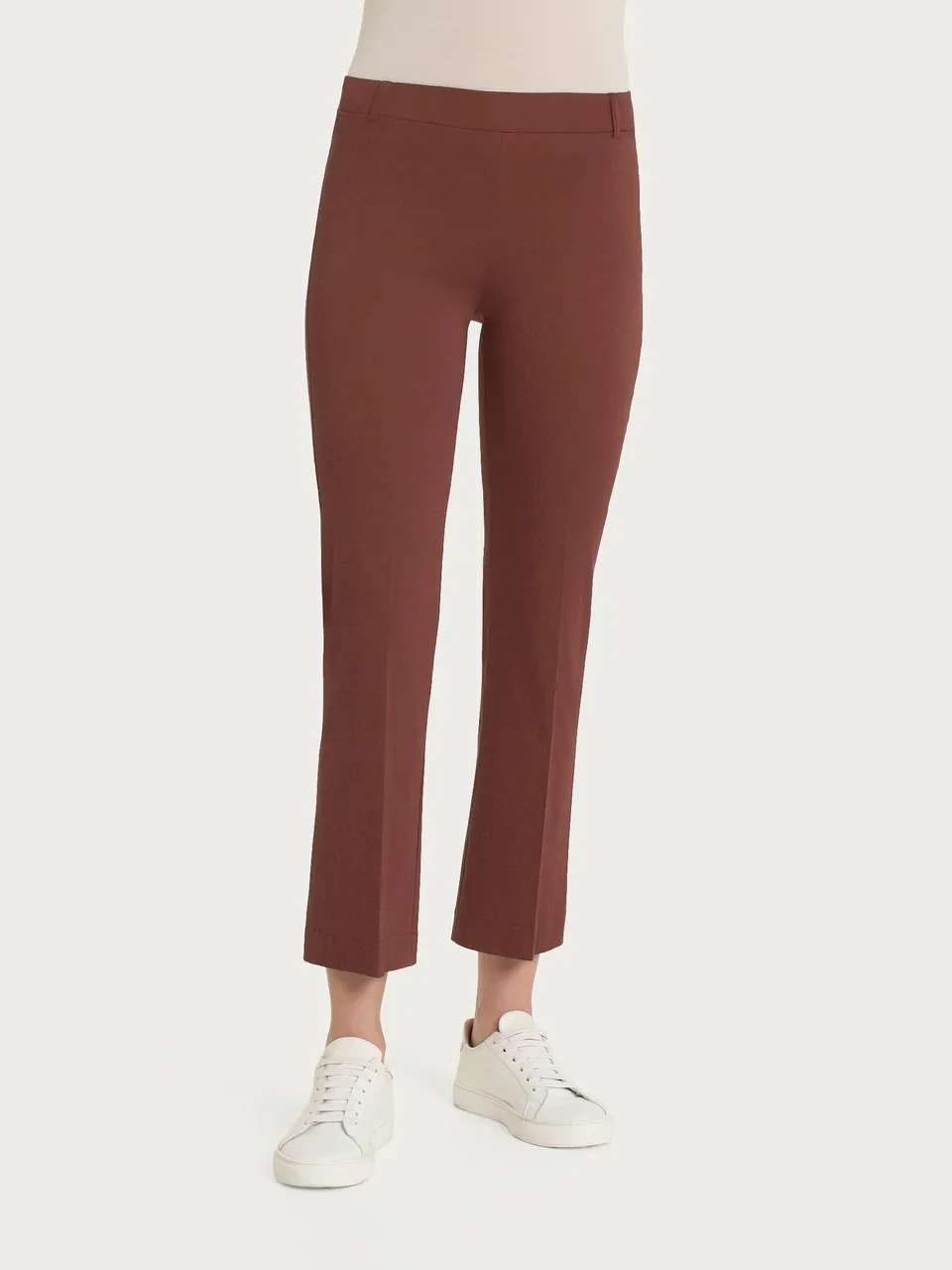 Ragno Satin Power Pantalone Flare Cappuccino Cotone