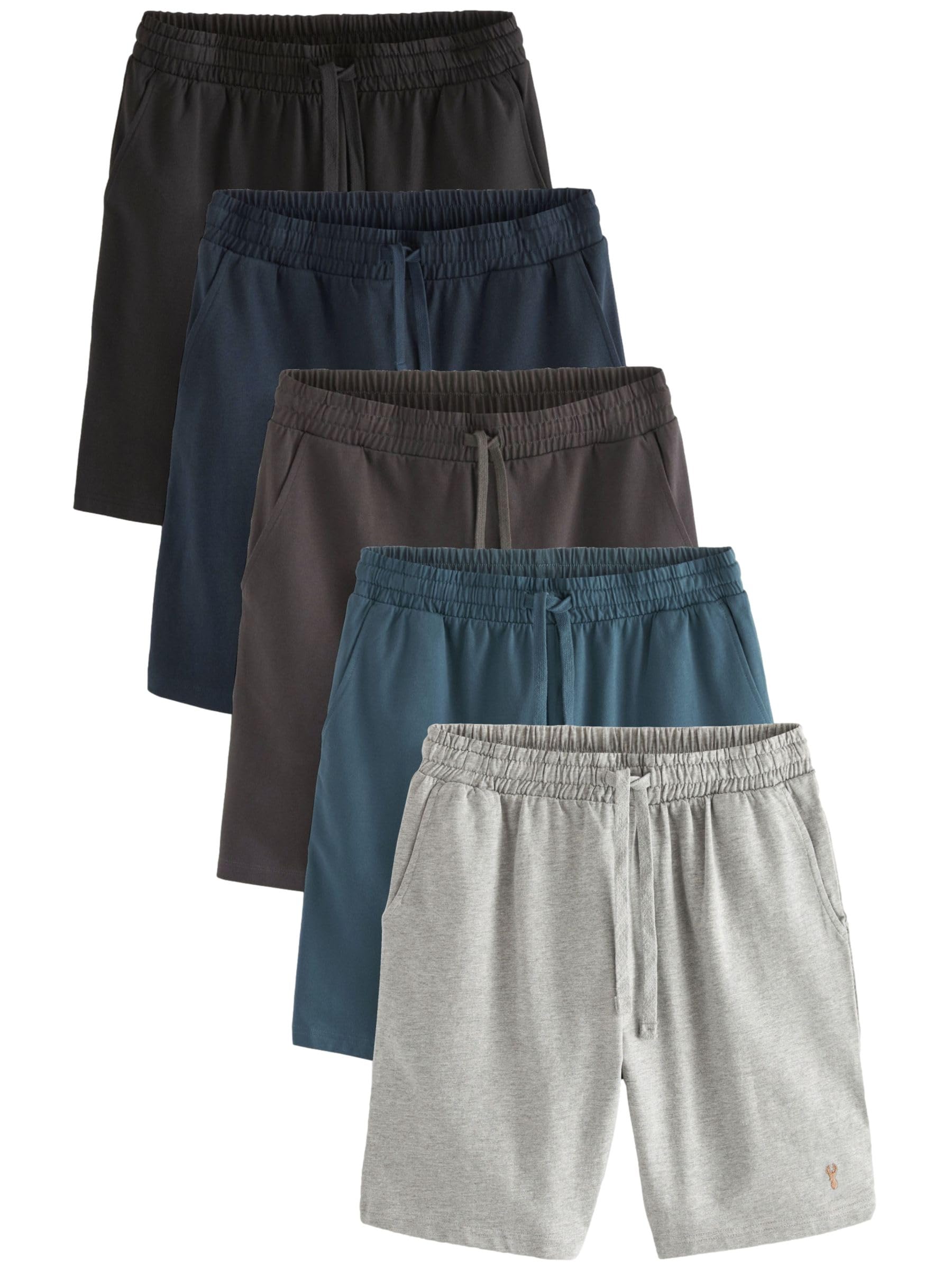 Next Confezione 5 Shorts Leggeri Cotone Uomo M