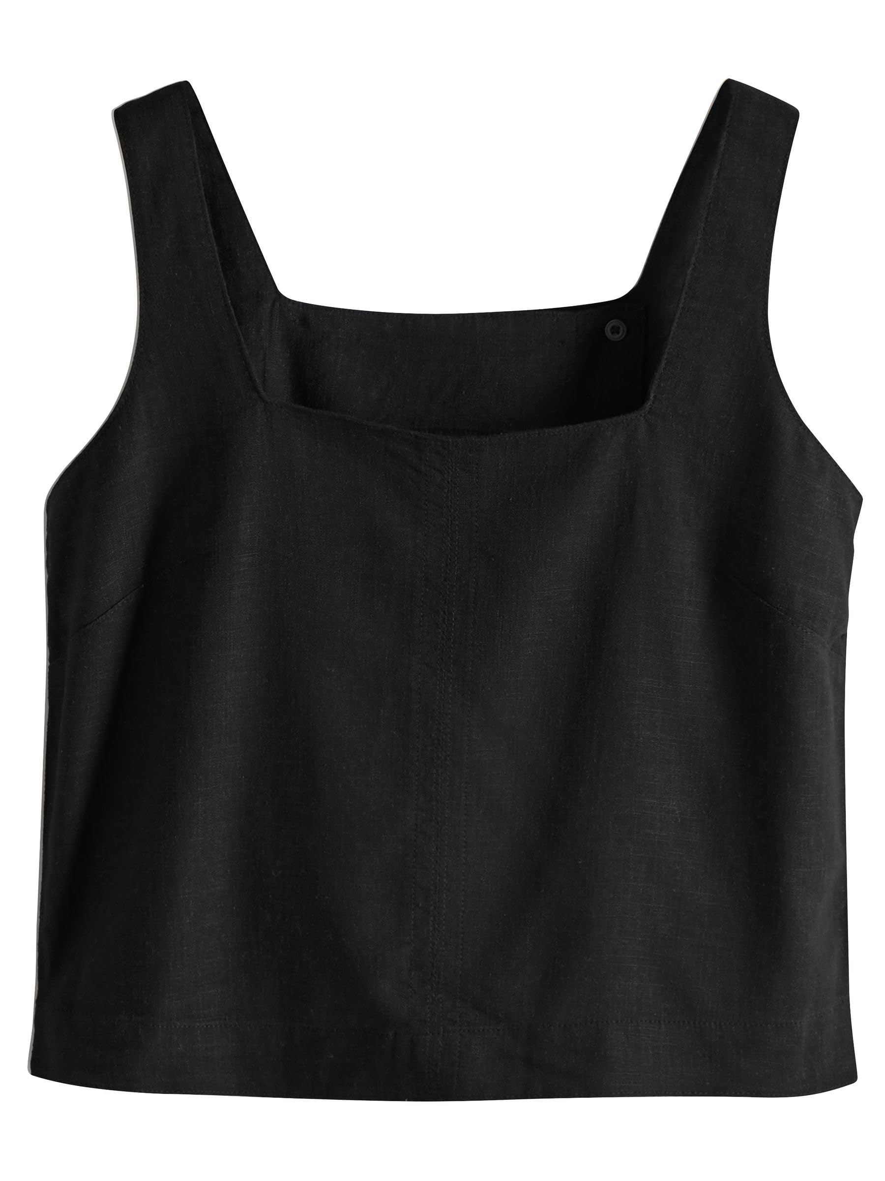 Geo Next The Set top donna 3 pezzi con lino scollo quadrato