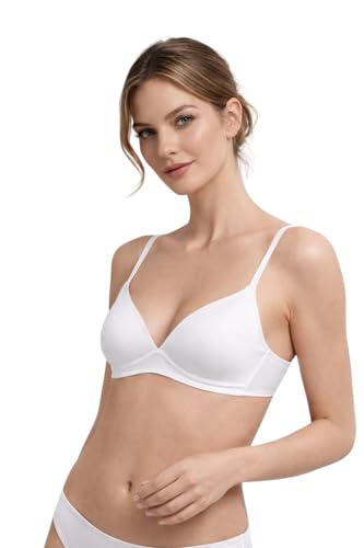 Lady C reggiseno donna preformato senza ferretto coppa B 3B