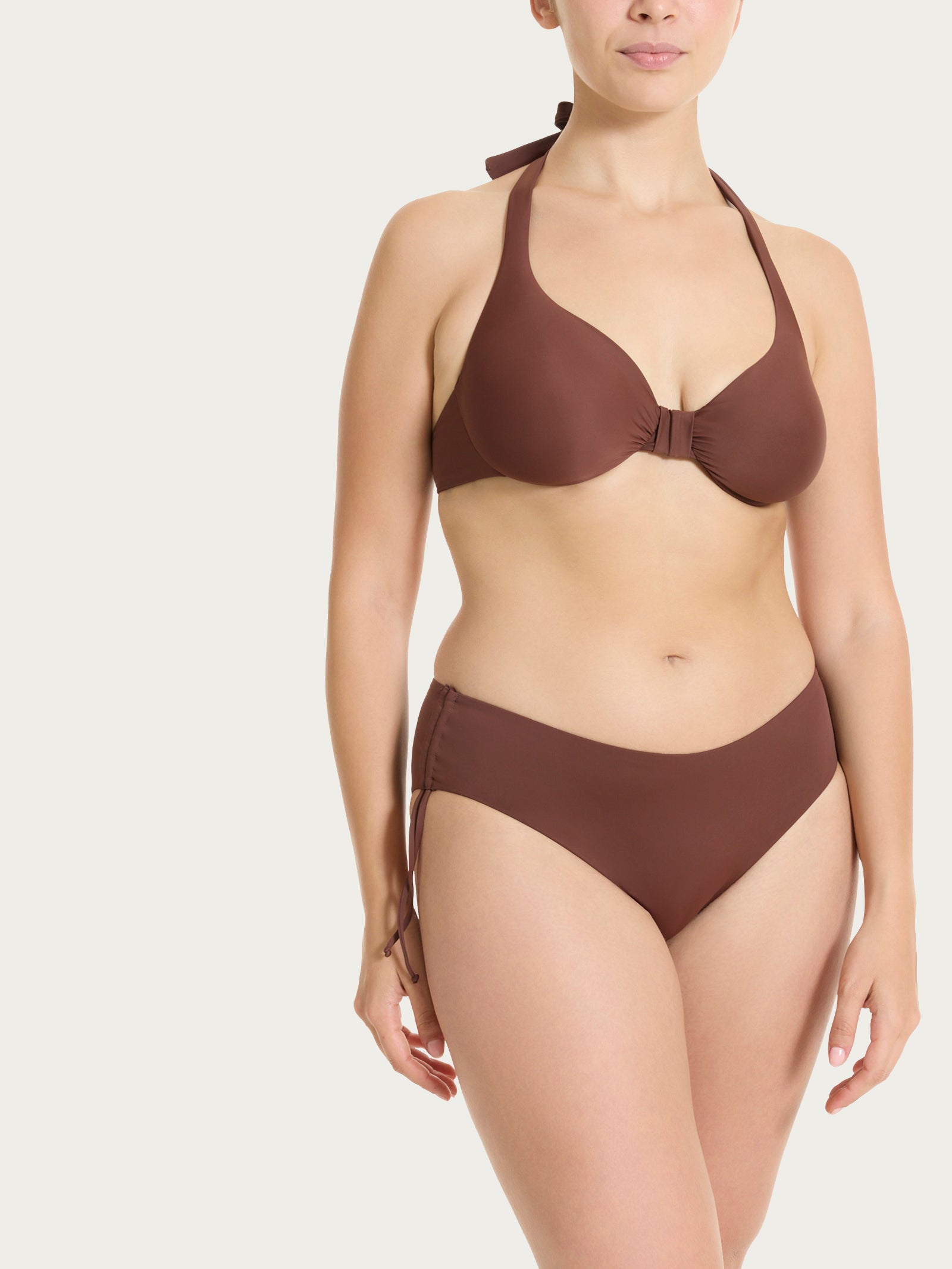 Ragno Invisible Reggiseno Ferretto costume chocolate microfibra
