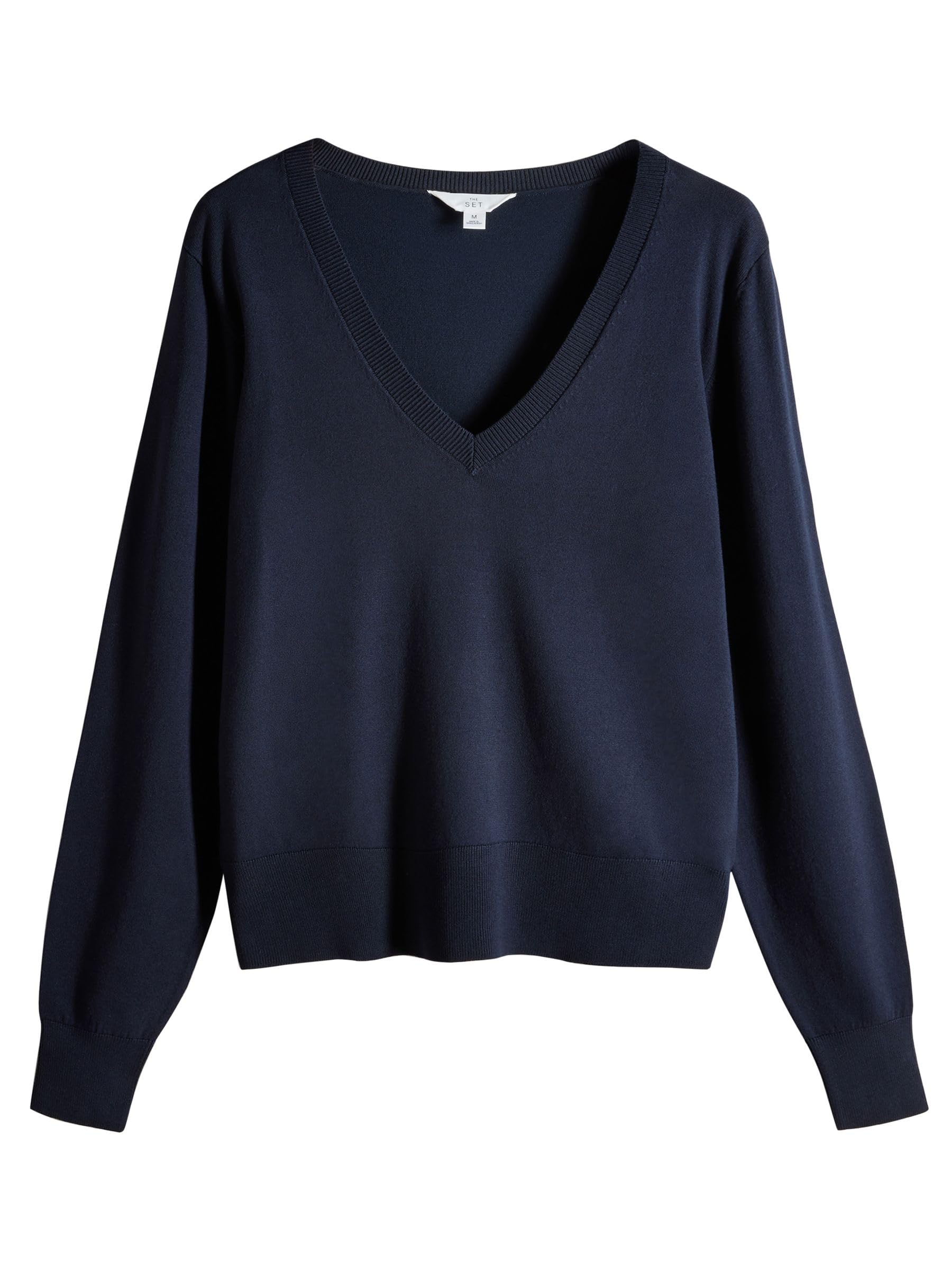Next The Set Maglie Scollo a V Sottili Confezione da 3 Comode