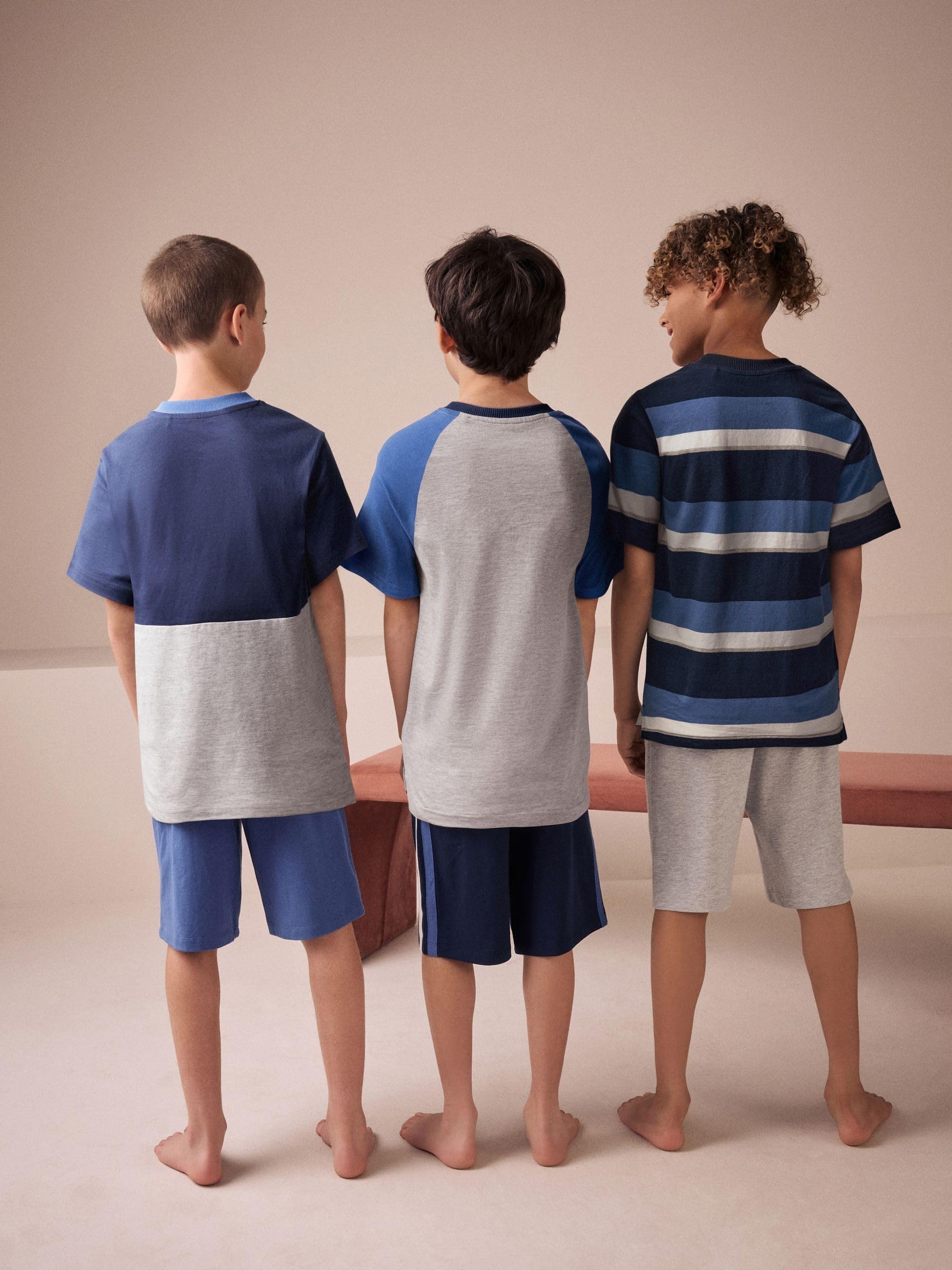 Next 3 pigiami corti bambino cotone 146