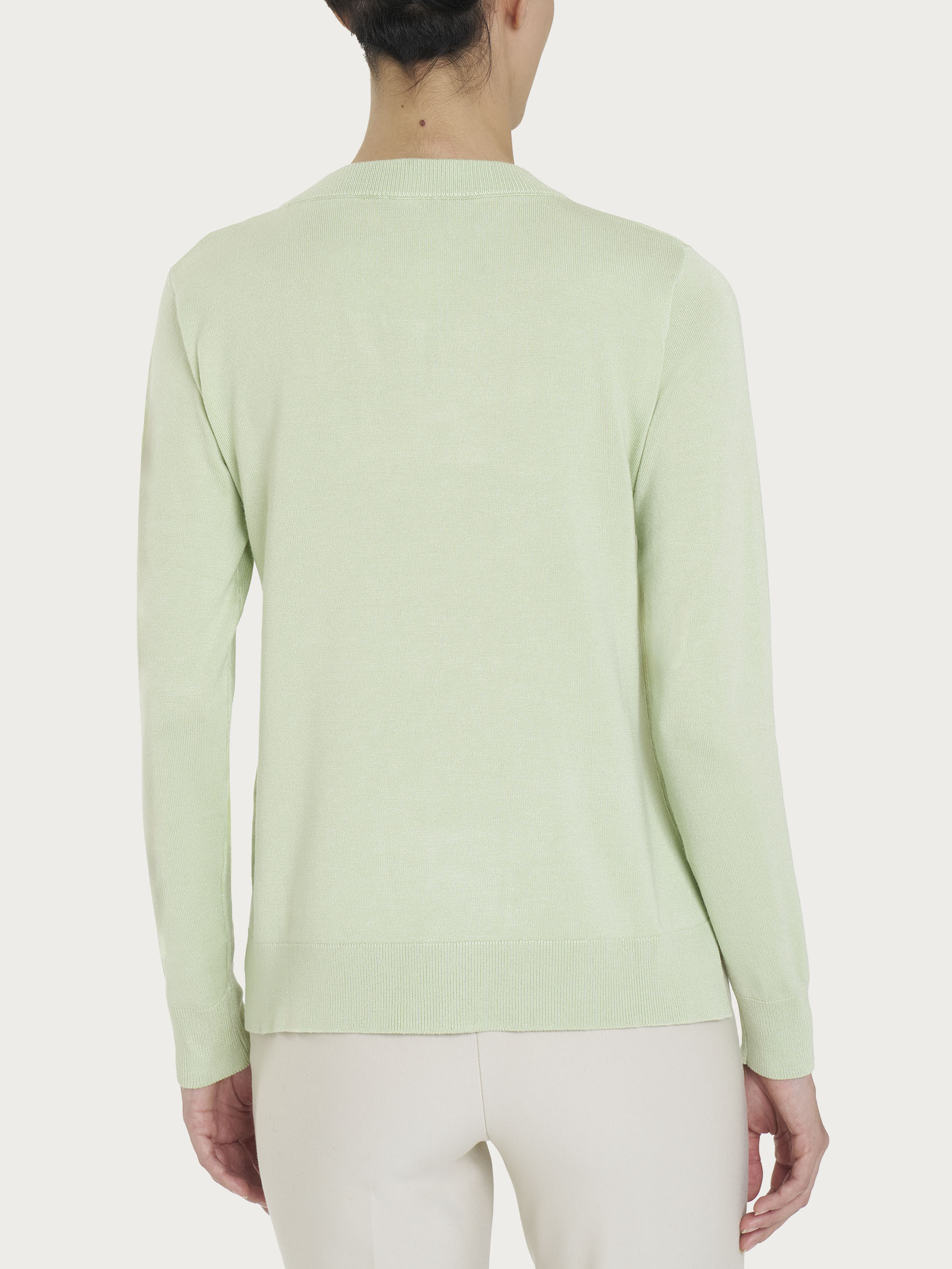 Ragno Four Seasons maglia donna Gleam manica lunga viscosa