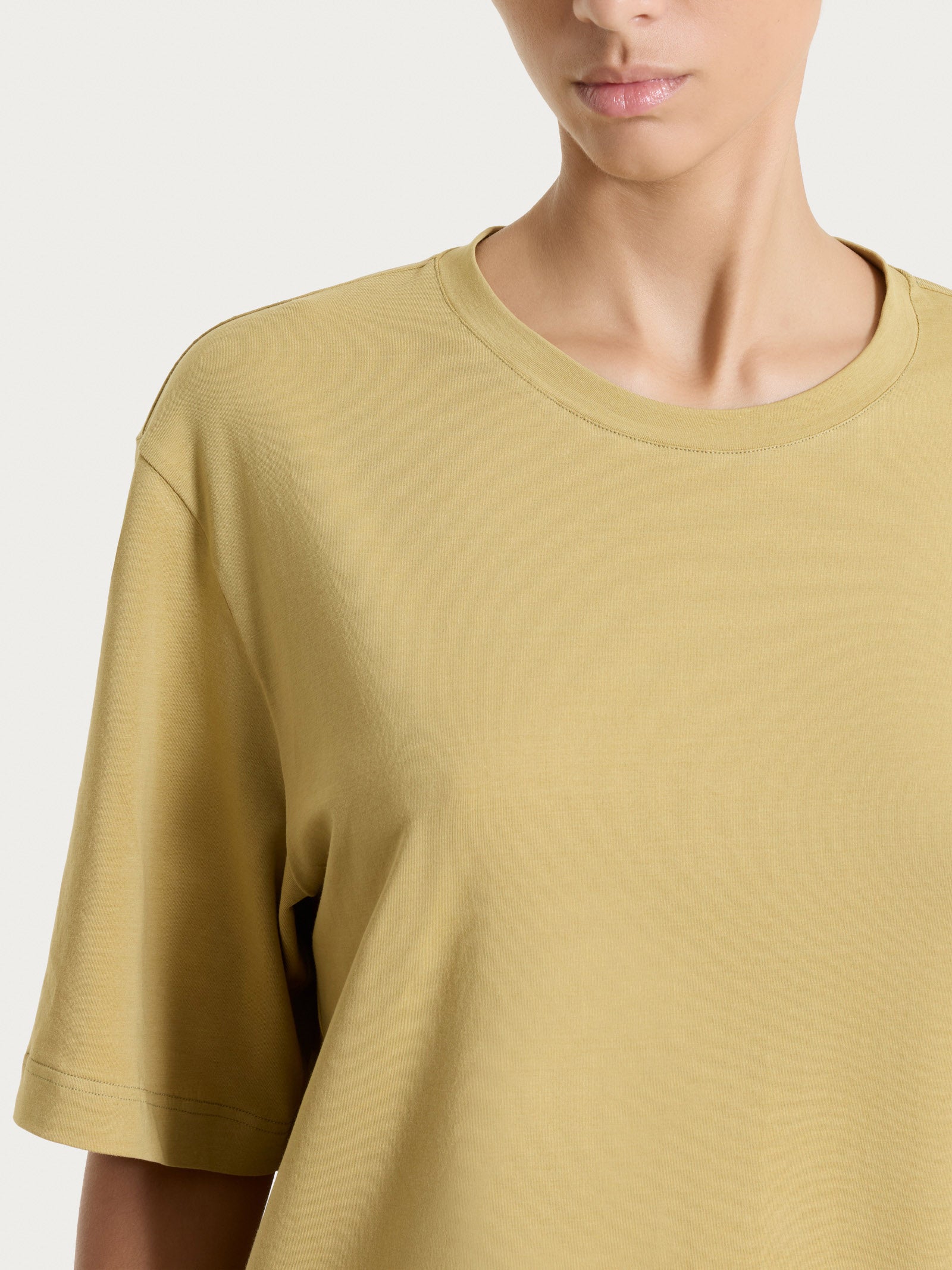 Ragno Ultralight Maglietta Boxy Khaki Cotone