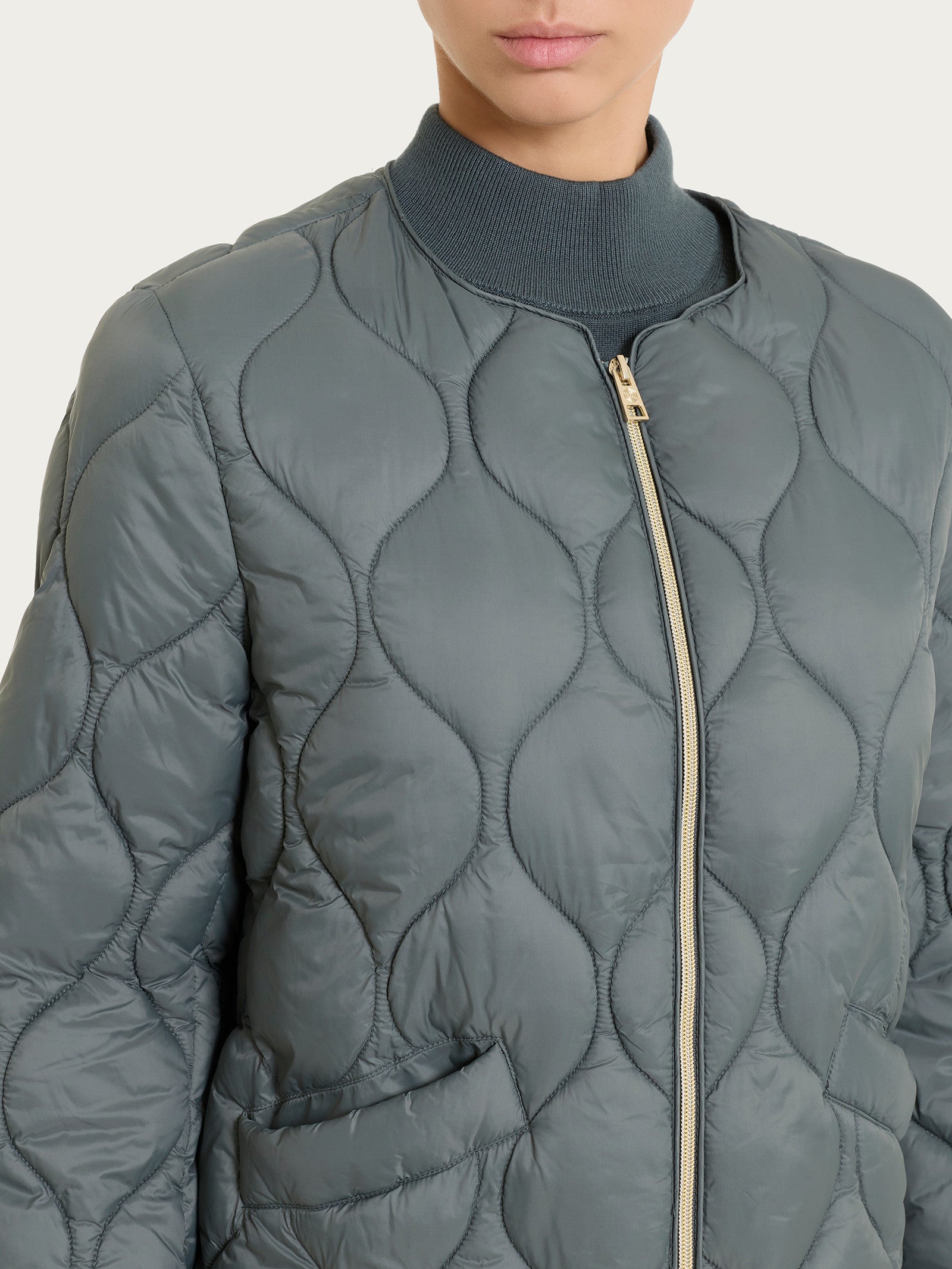 Ragno Vegan Wool Onion Quilt Piumino Urban Chic Manica 3/4