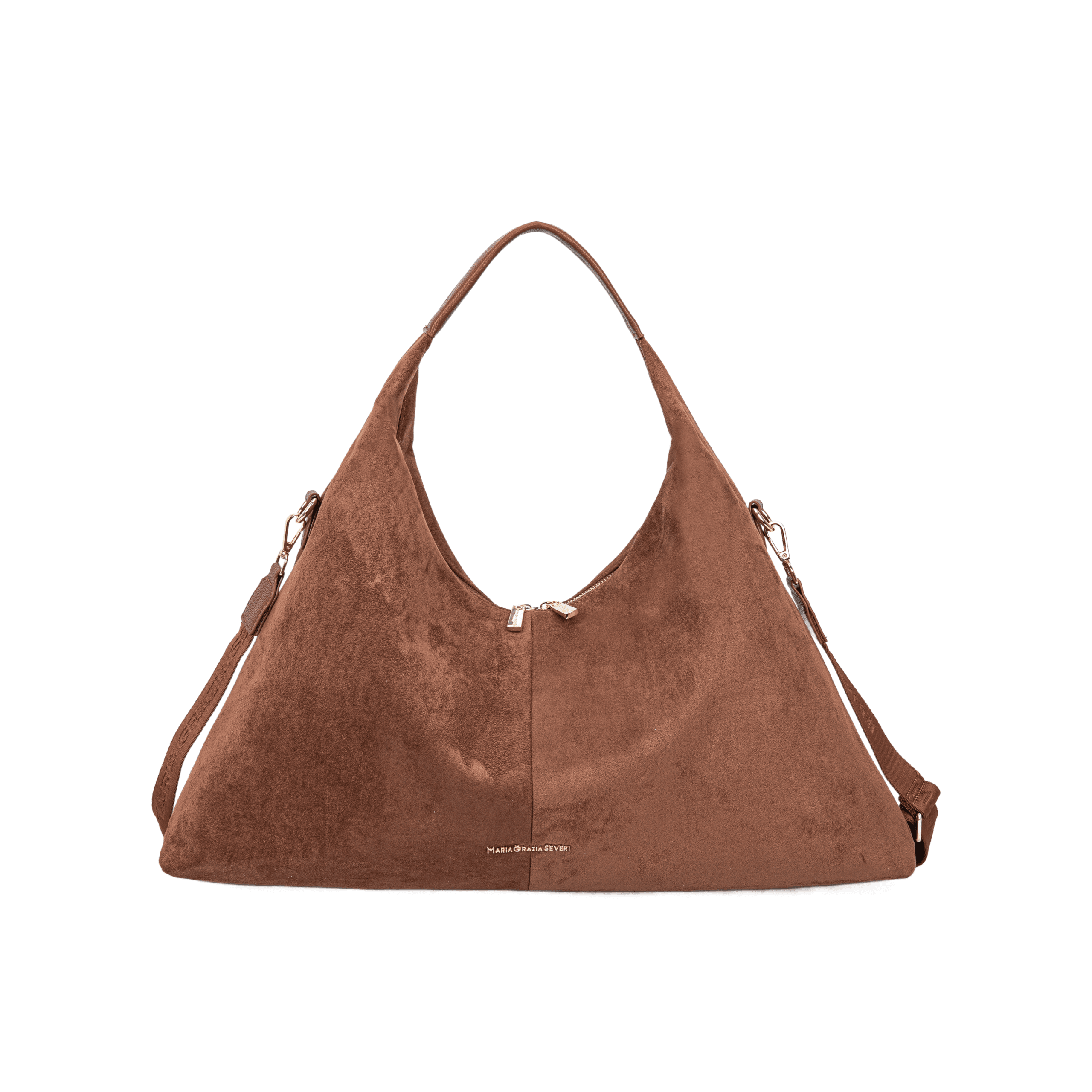 Maria Grazia Severi 9134 Borsa Hobo Scamosciata Grande
