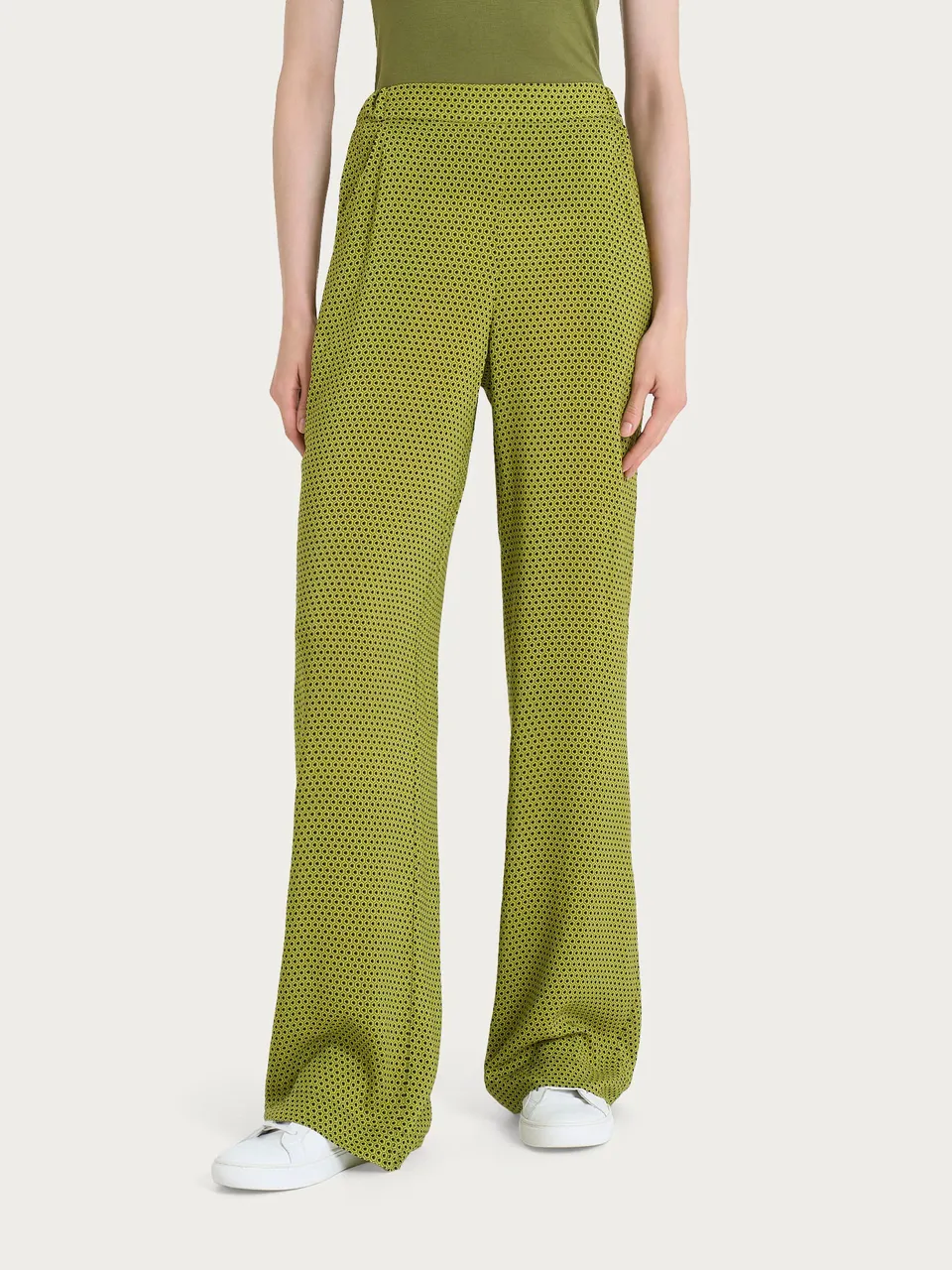 Ragno EcoSeta pantalone ampio Sphagnum viscosa