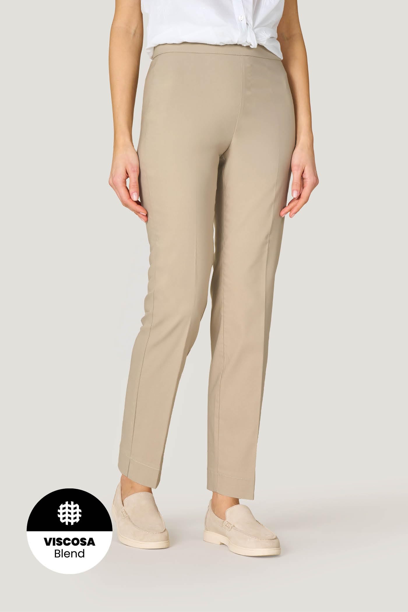 Goldenpoint Straight pantaloni in viscosa