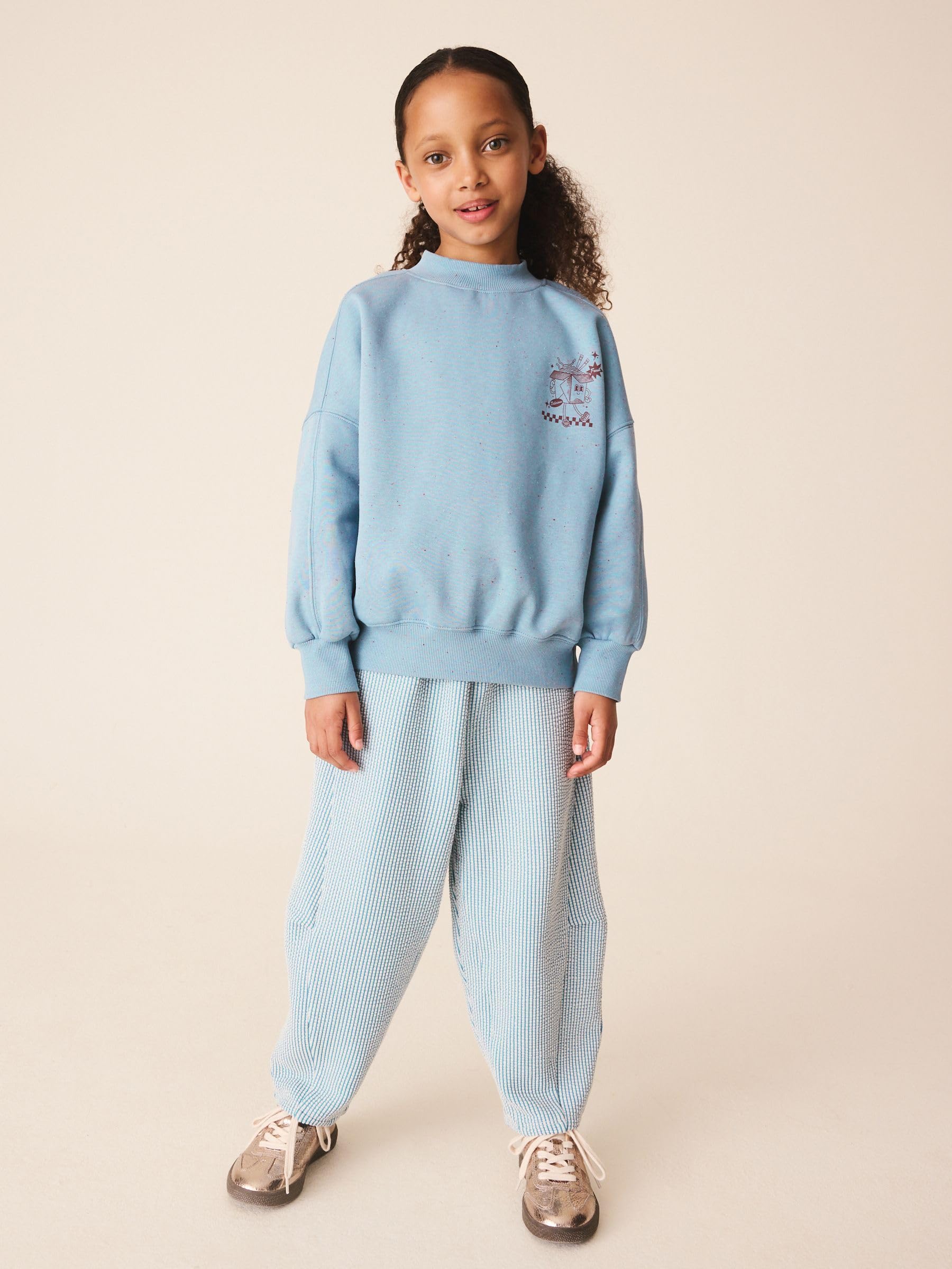 Next Completo Felpa Jogging Bambina 6 Anni testurizzato