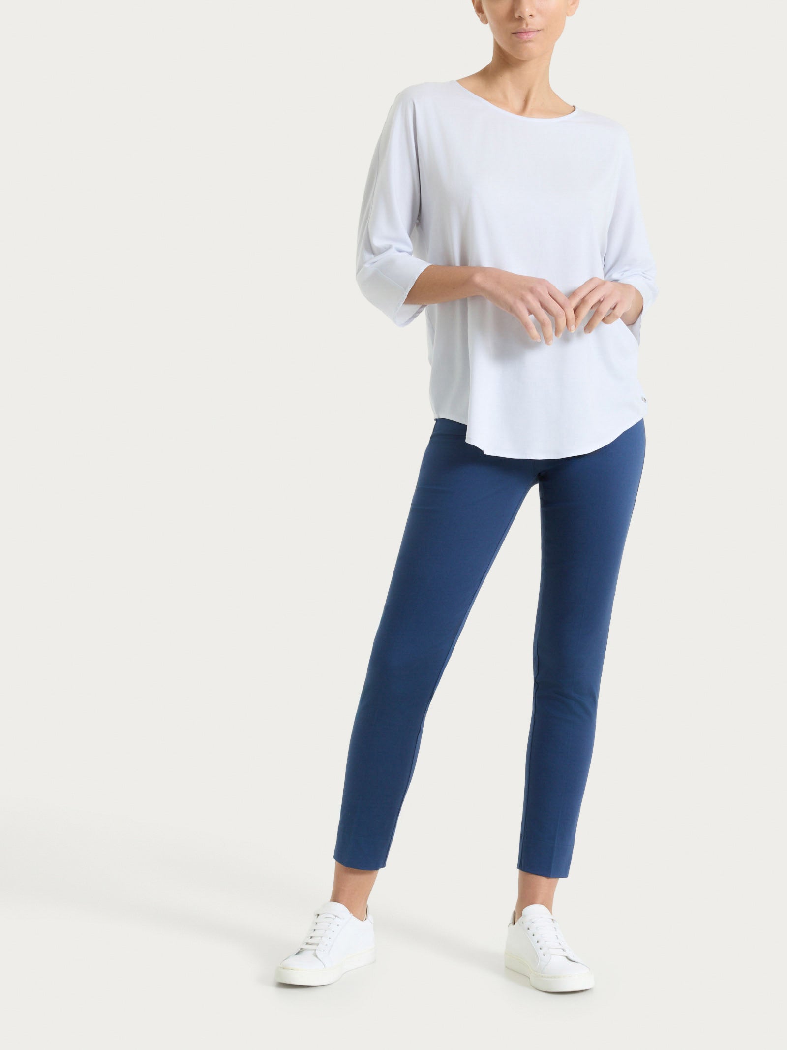 Ragno Satin Power pantalone capri Oceana cotone skinny
