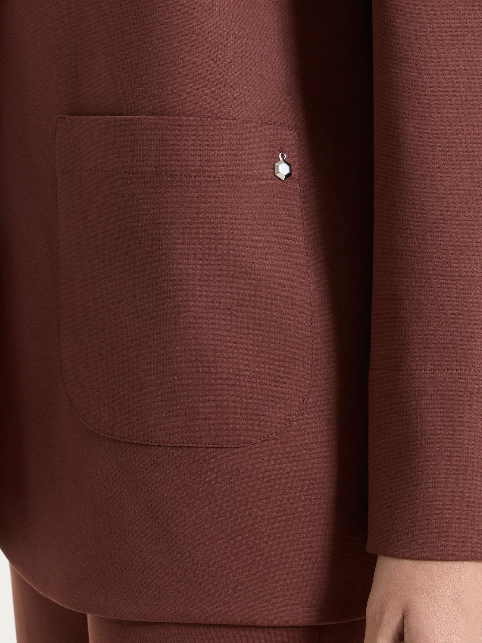 Ragno Compact Light Blazer Donna Cappuccino Over