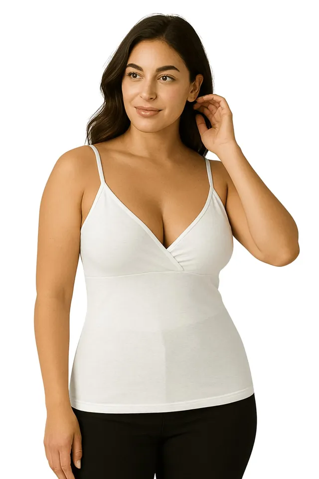 Lady C Canotta Donna Micromodal Spallina Stretta Forma Seno