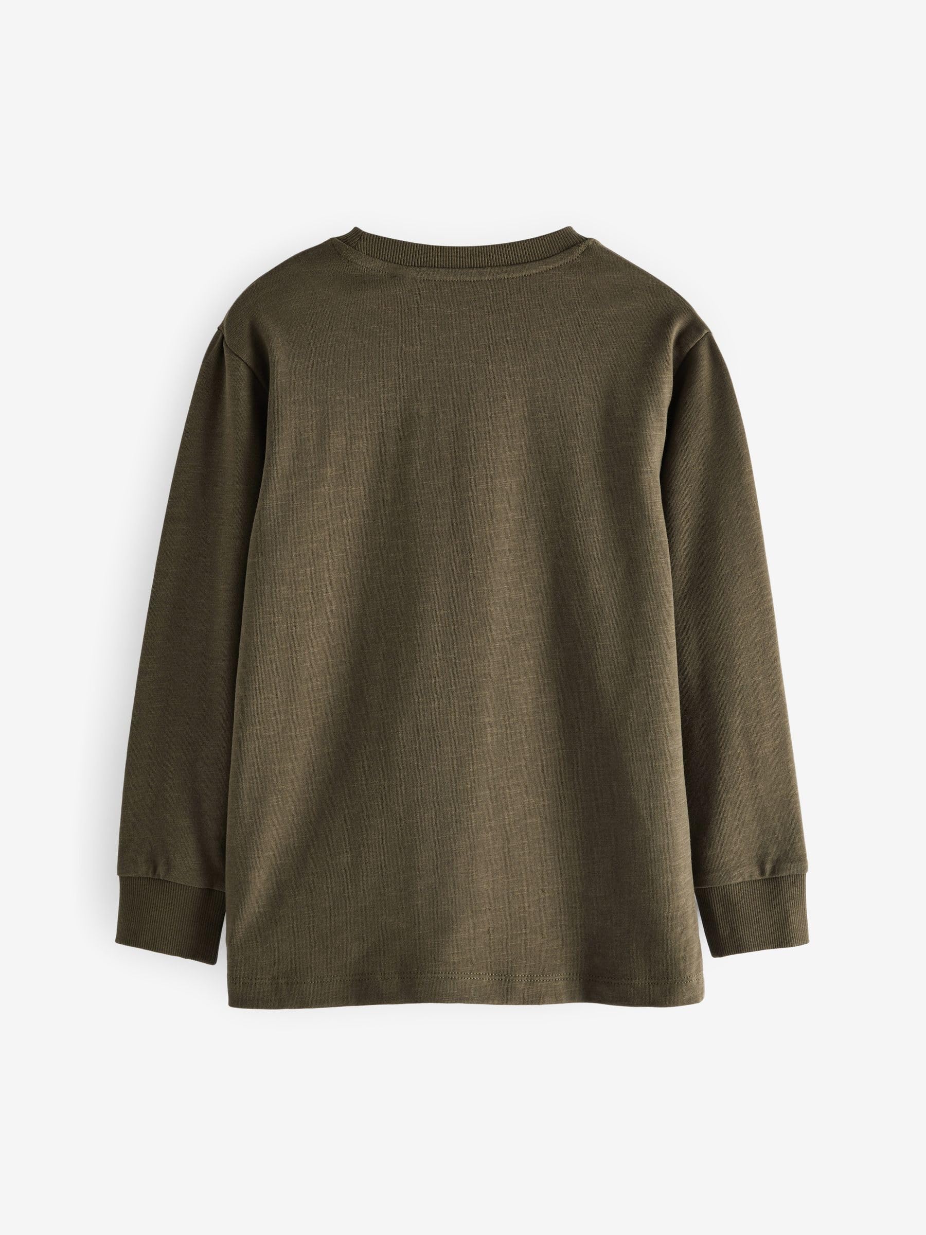 NEXT Magliette bambino 4 pezzi 7 anni maniche lunghe cotone